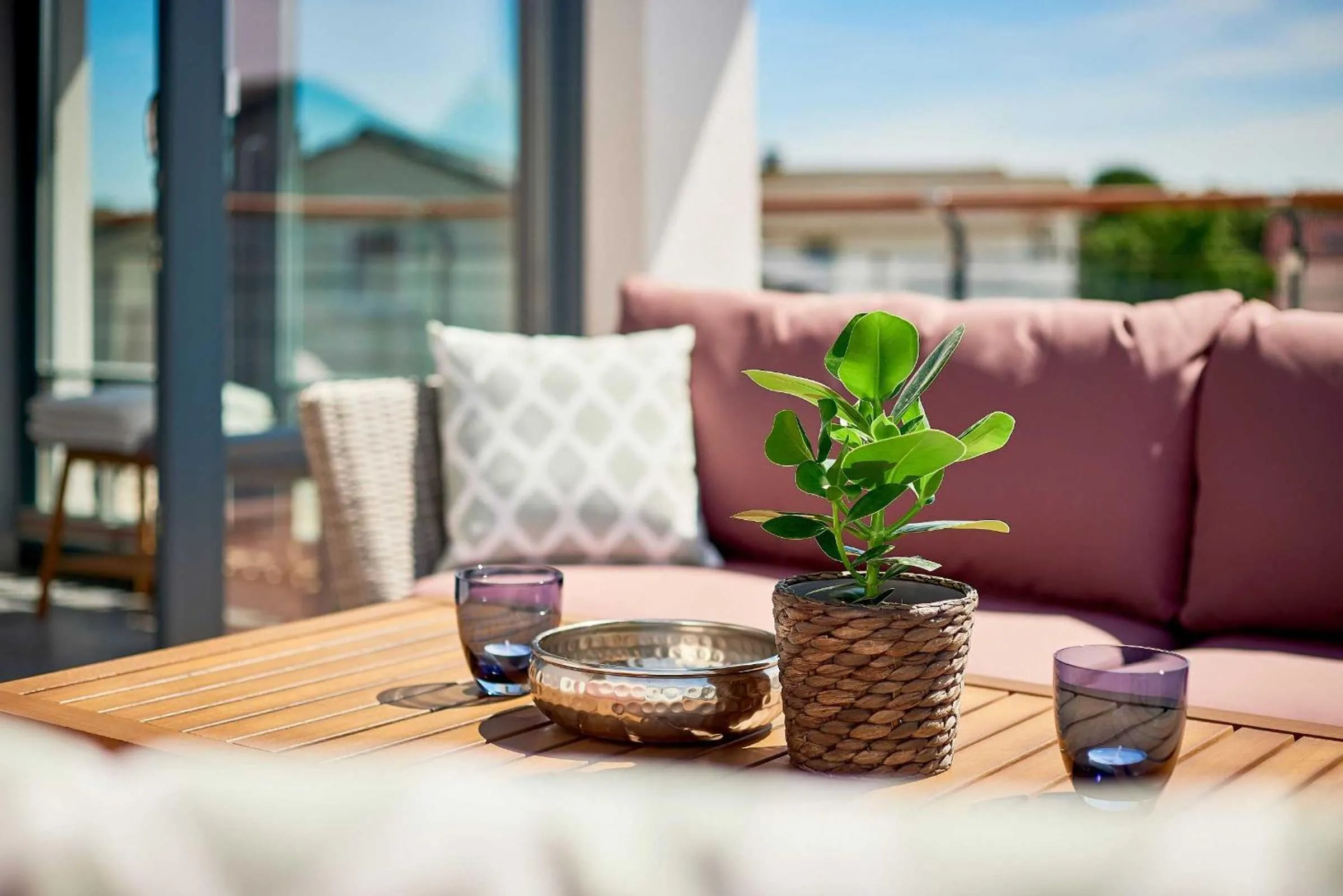Seating area in Villa Emma