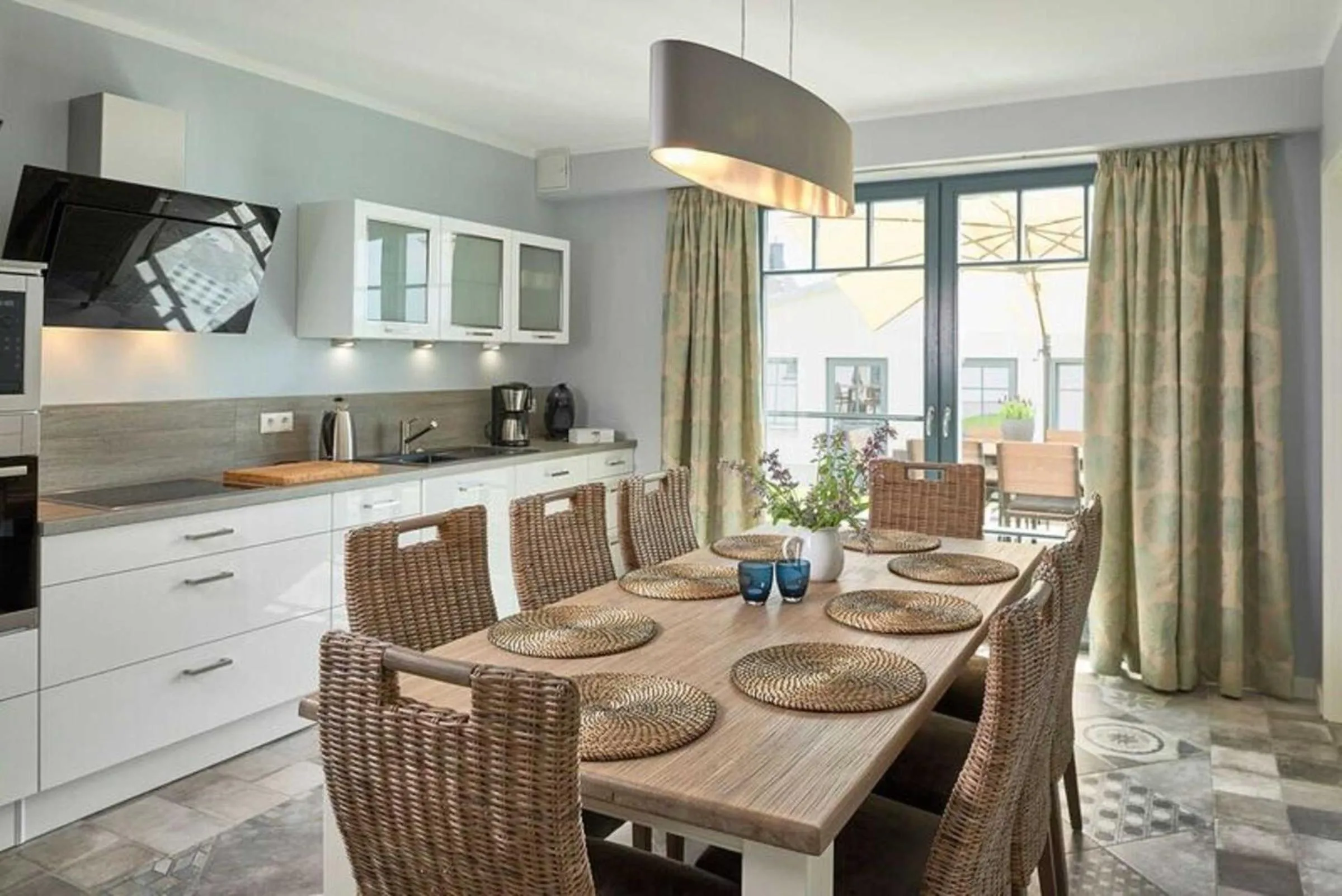 Kitchen or kitchenette in Villa Emma