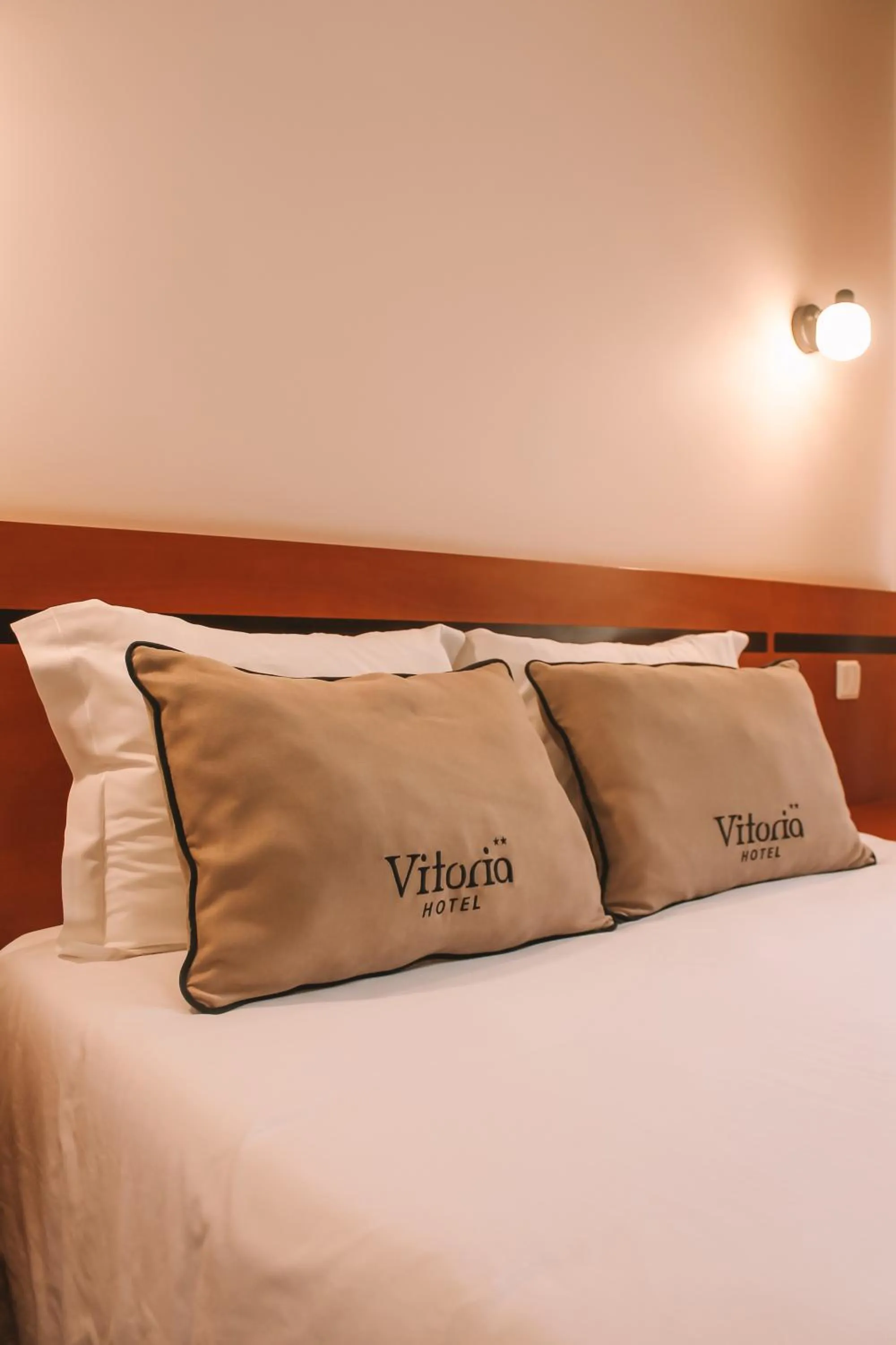 Bed in Vitoria Hotel
