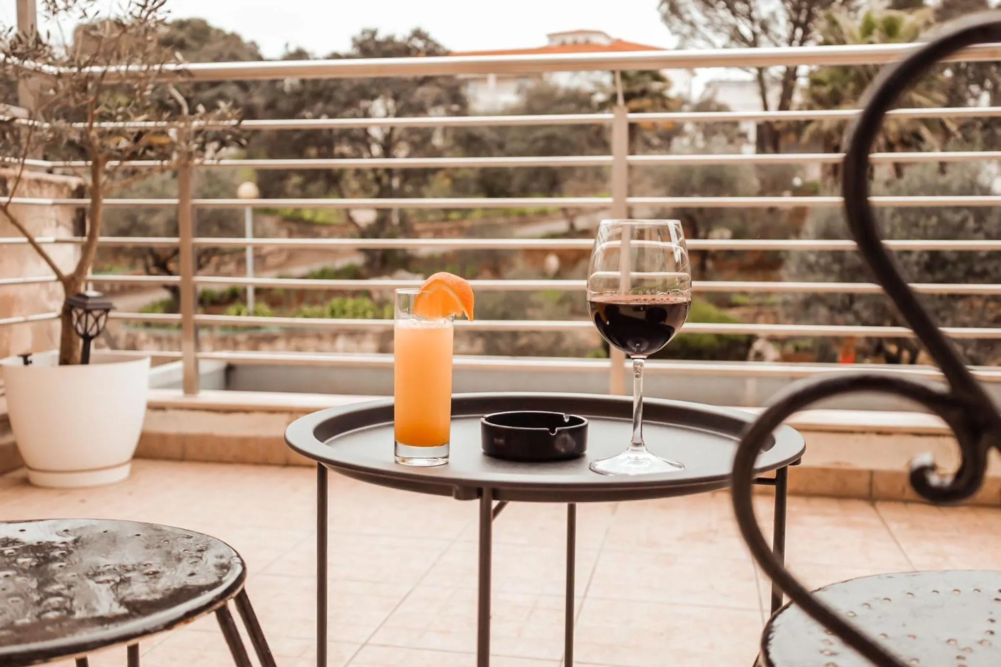 Patio in Vitoria Hotel