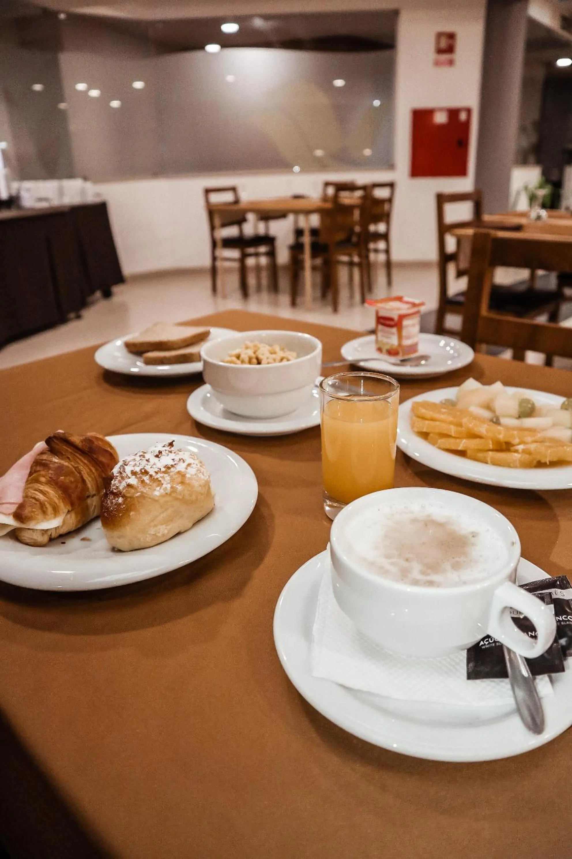 Food close-up in Vitoria Hotel