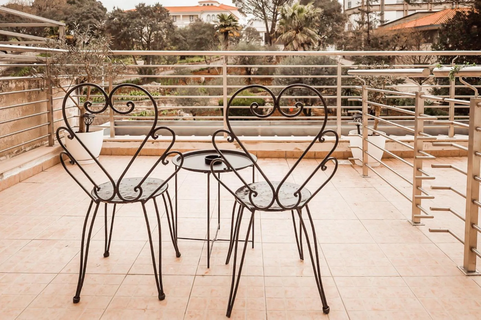 Patio in Vitoria Hotel