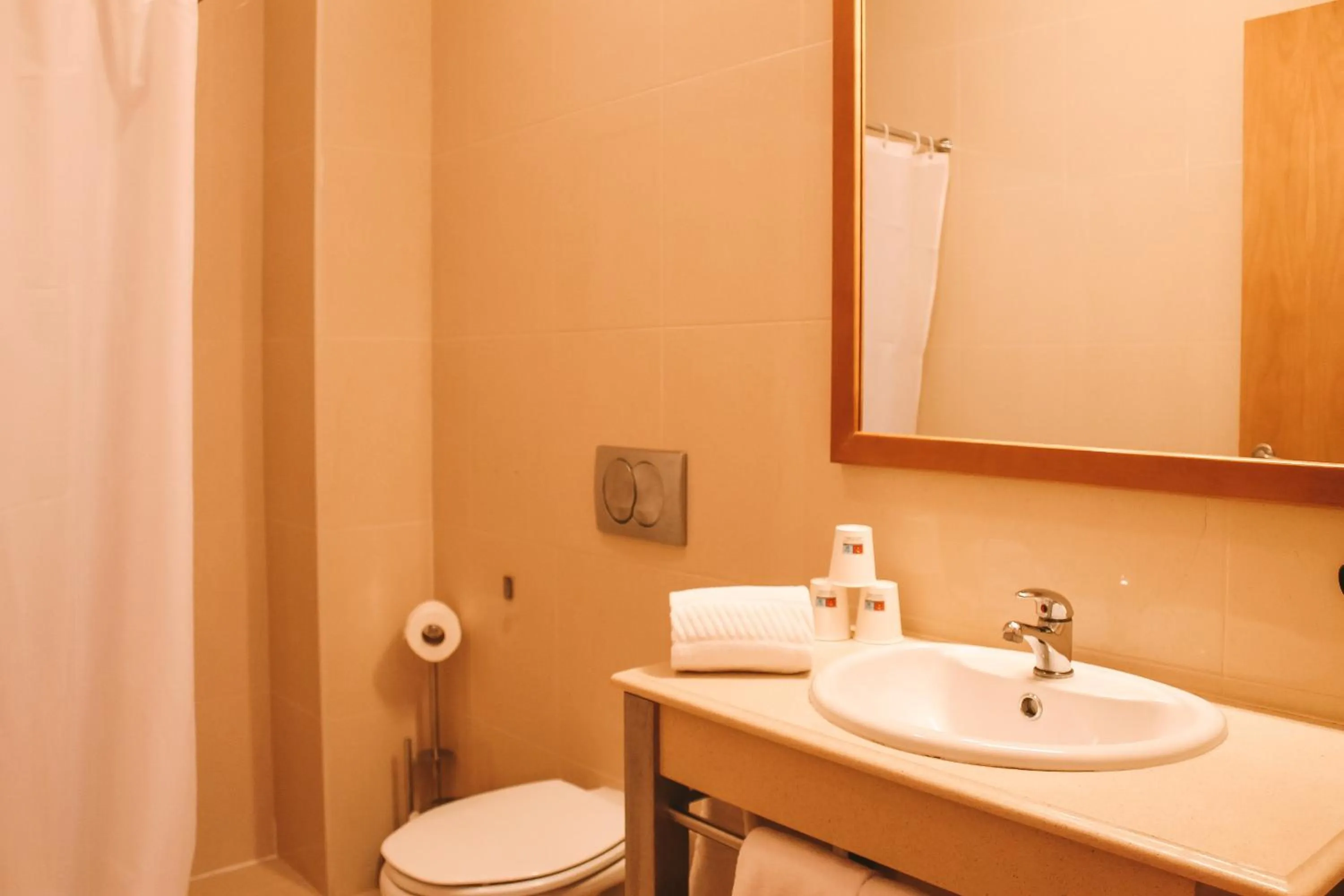 Bathroom in Vitoria Hotel