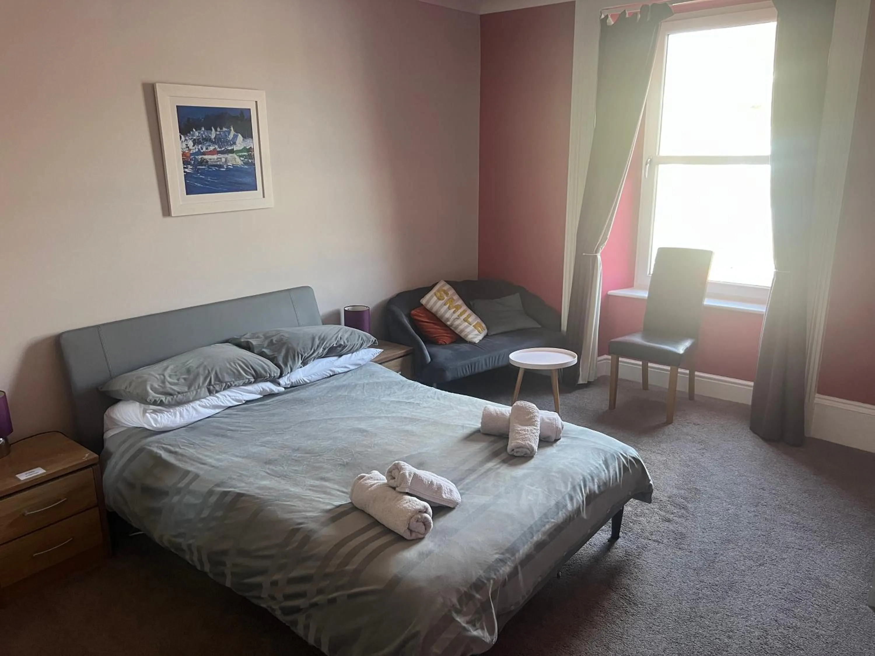 Bed in The waterfront
