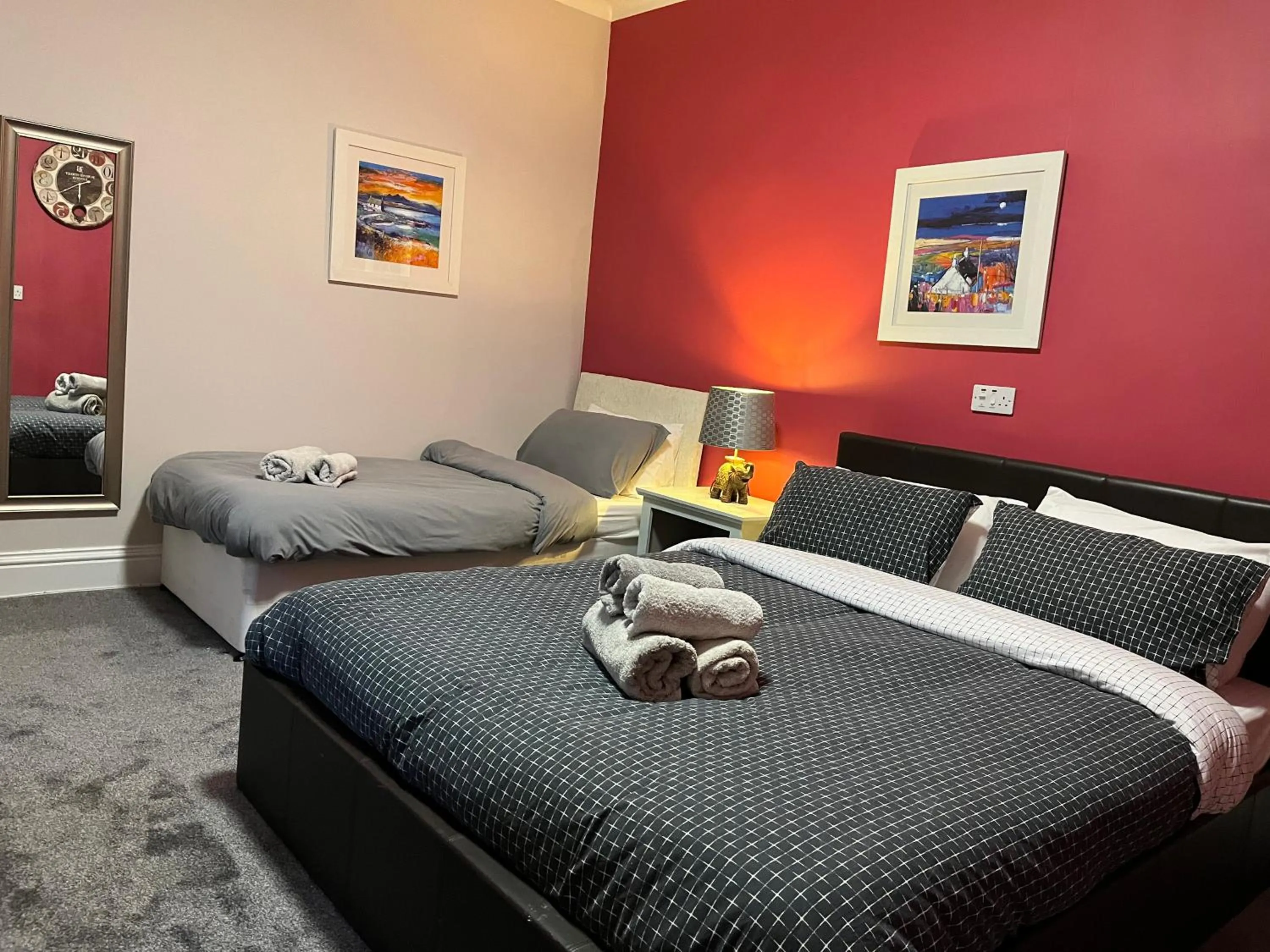 Bed in The waterfront