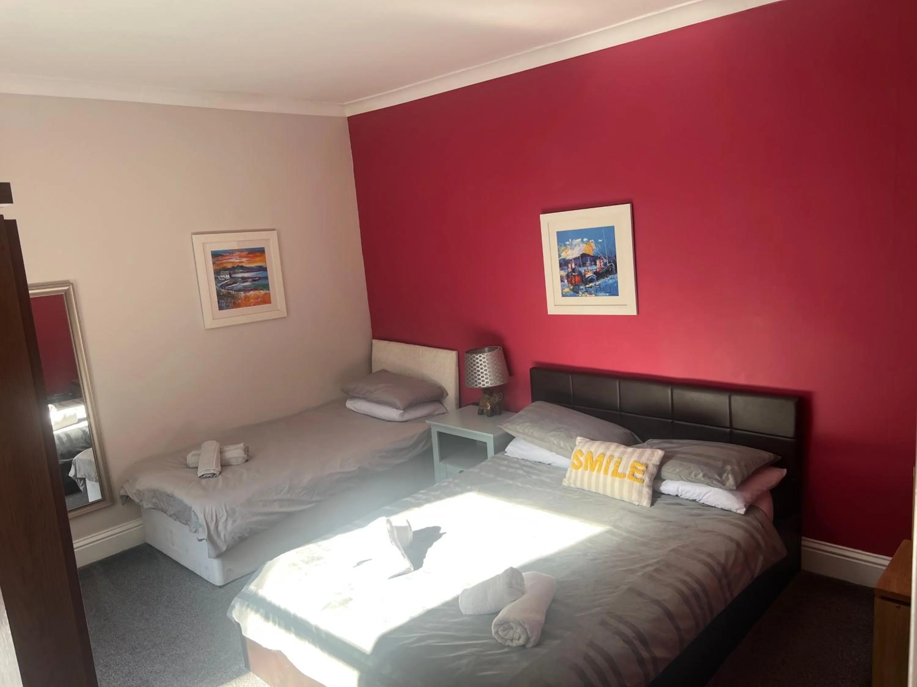 Bed in The waterfront