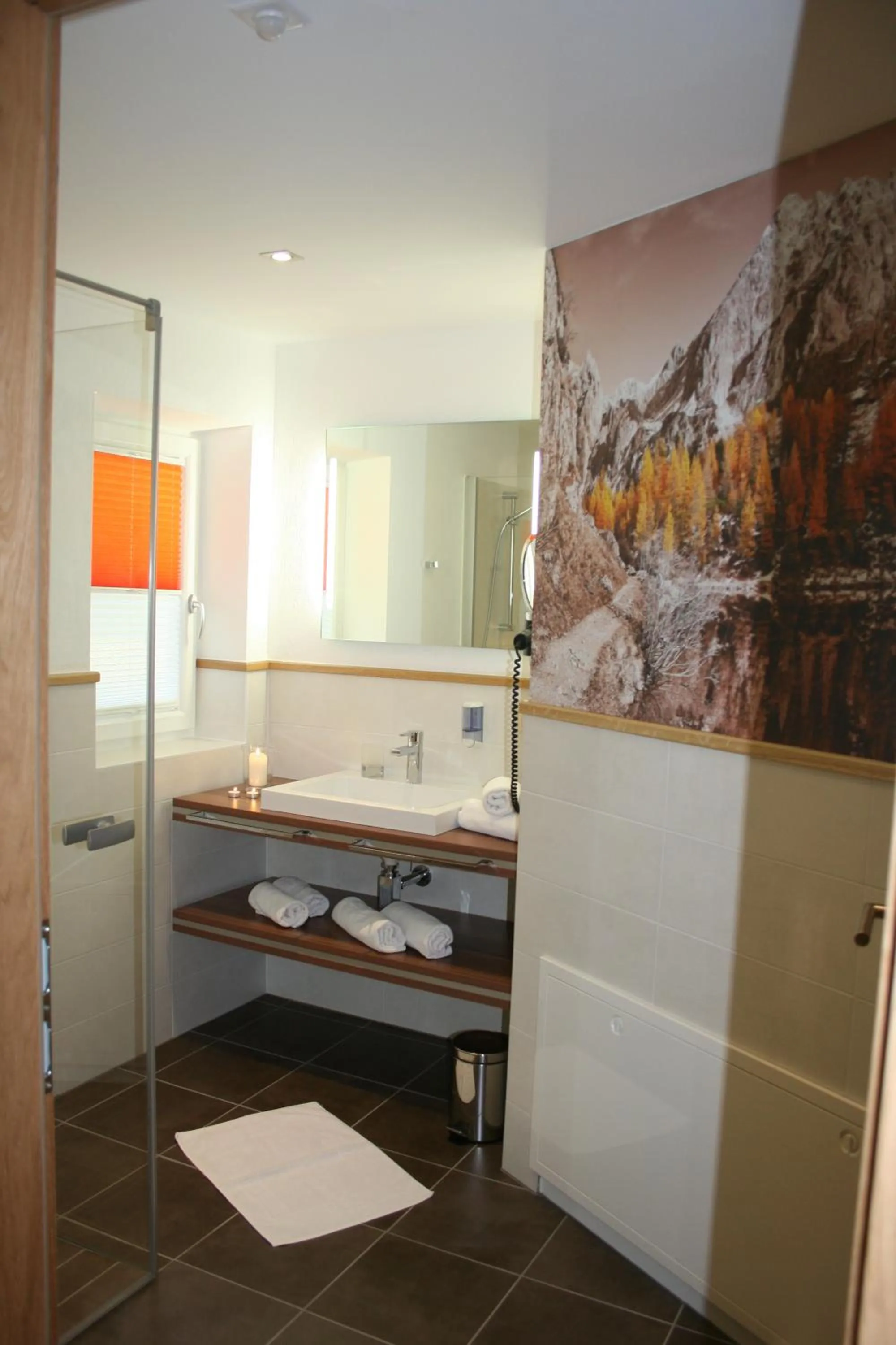 Shower in Alpenapartments Unterschlag
