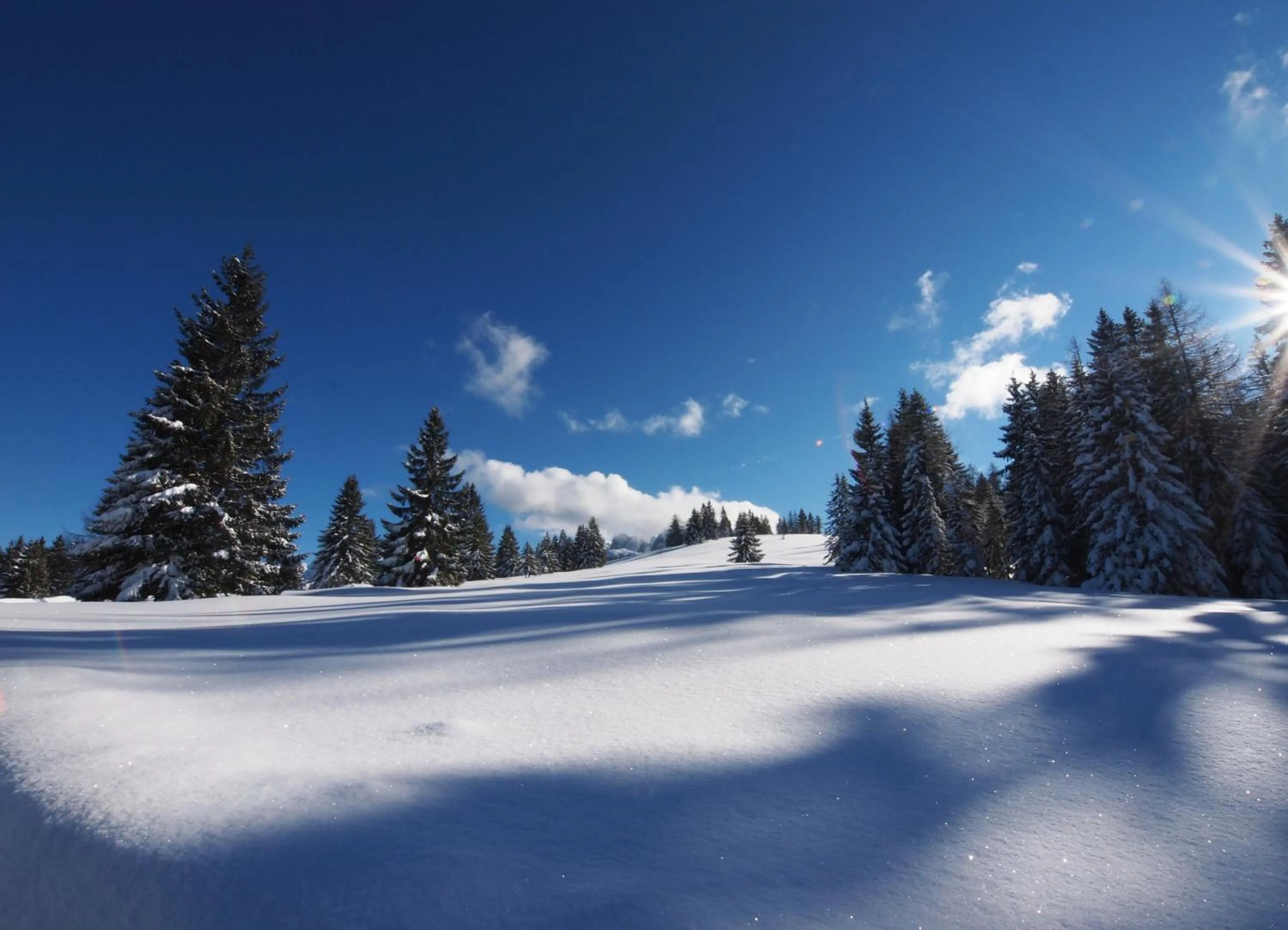 Winter in Alpenapartments Unterschlag