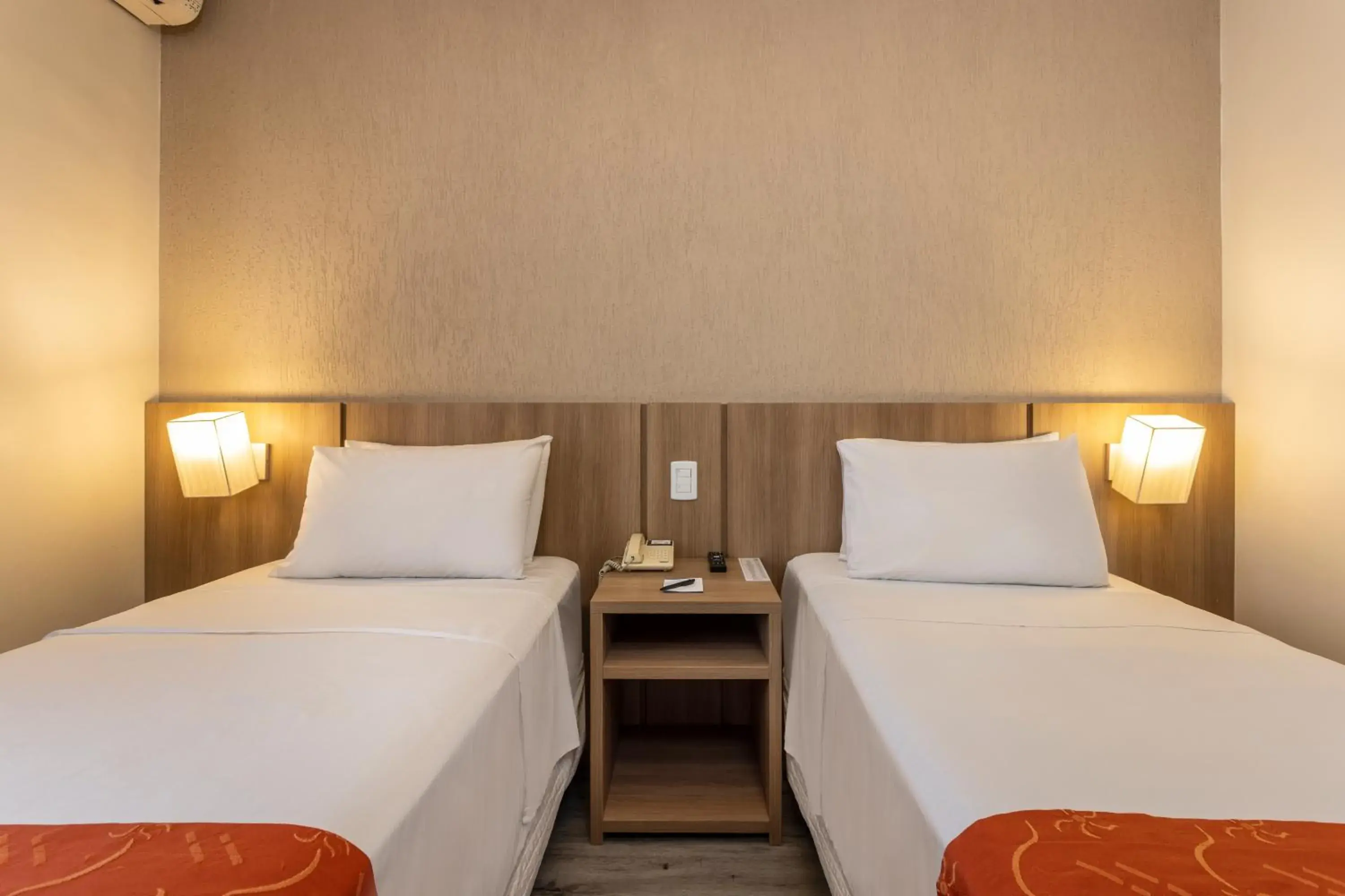 Bed in Blue Tree Towers Millenium Porto Alegre Bed in Blue Tree Towers Millenium Porto Alegre