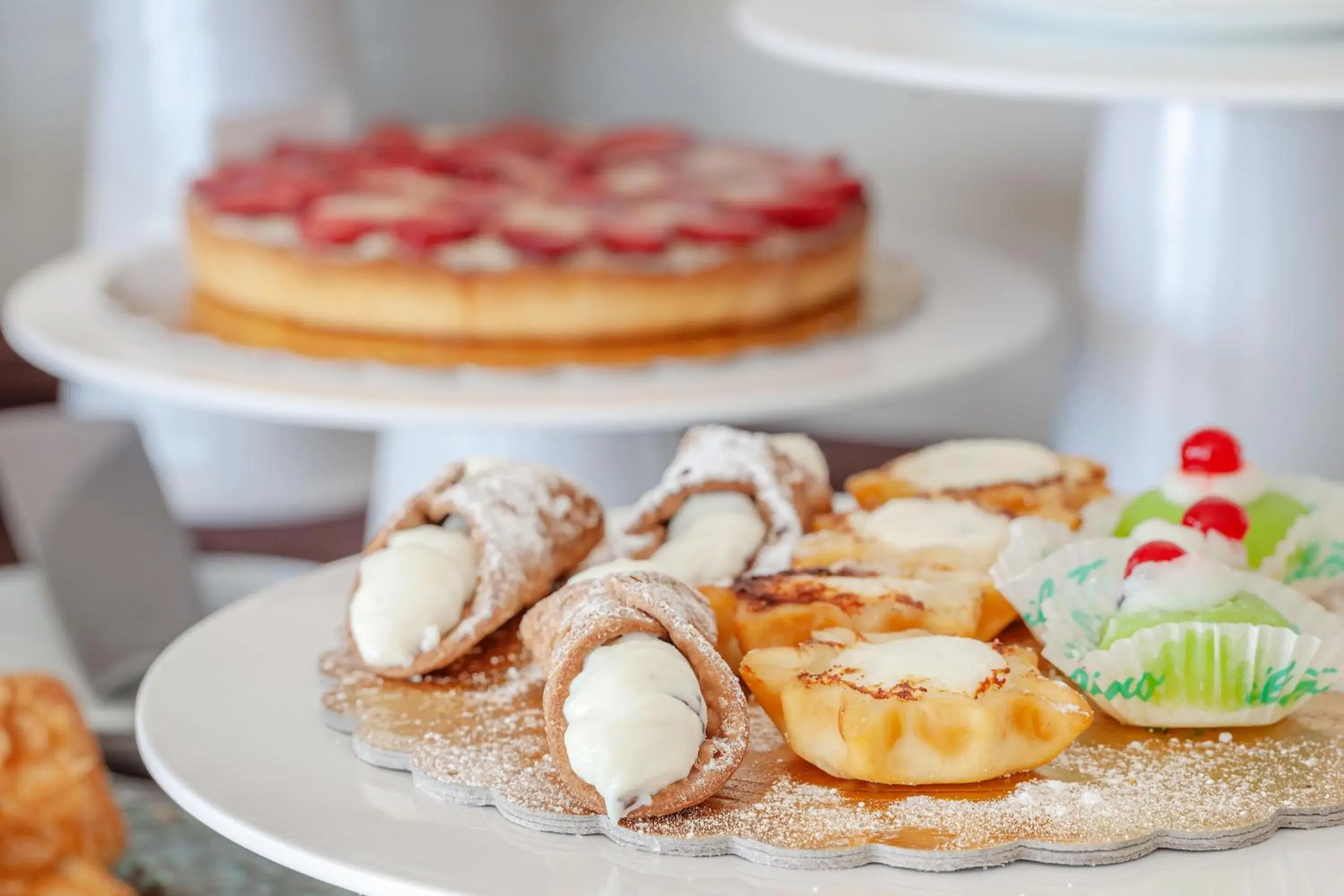 Buffet breakfast in Residence La Gancia Buffet breakfast in Residence La Gancia