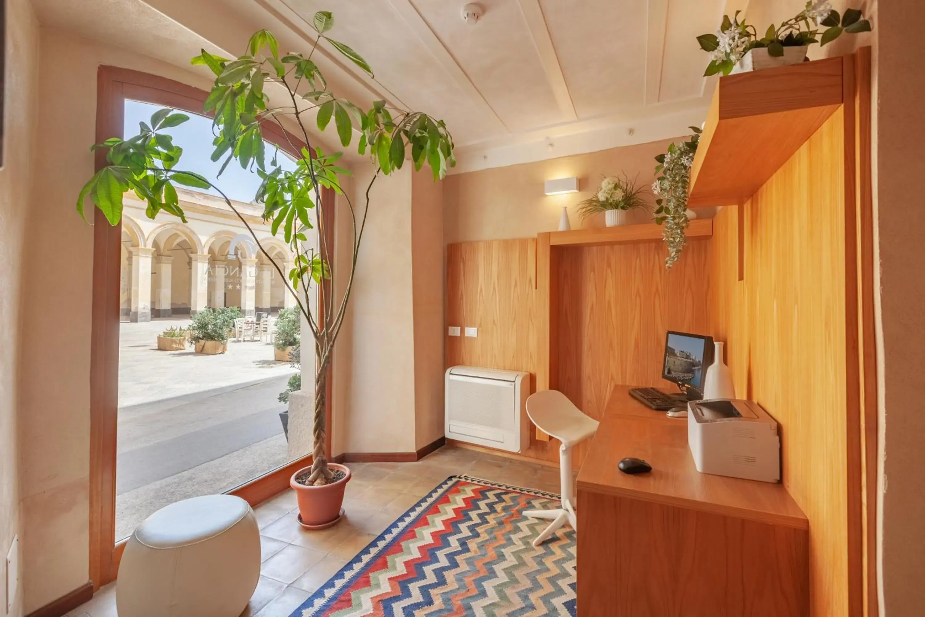 Lobby or reception in Residence La Gancia Lobby or reception in Residence La Gancia