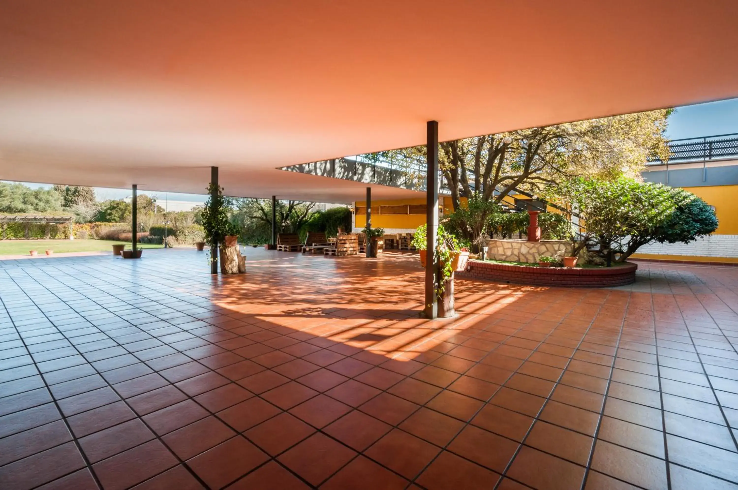 Balcony/Terrace, Swimming Pool in Hotel Los Olivos