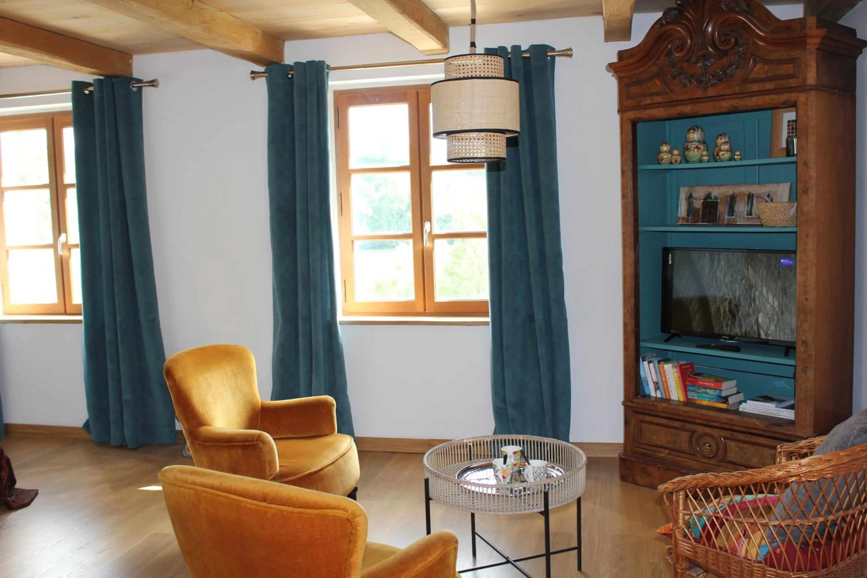 Living room in Les Terrasses de Labade Gîte et Chambres d'hôtes