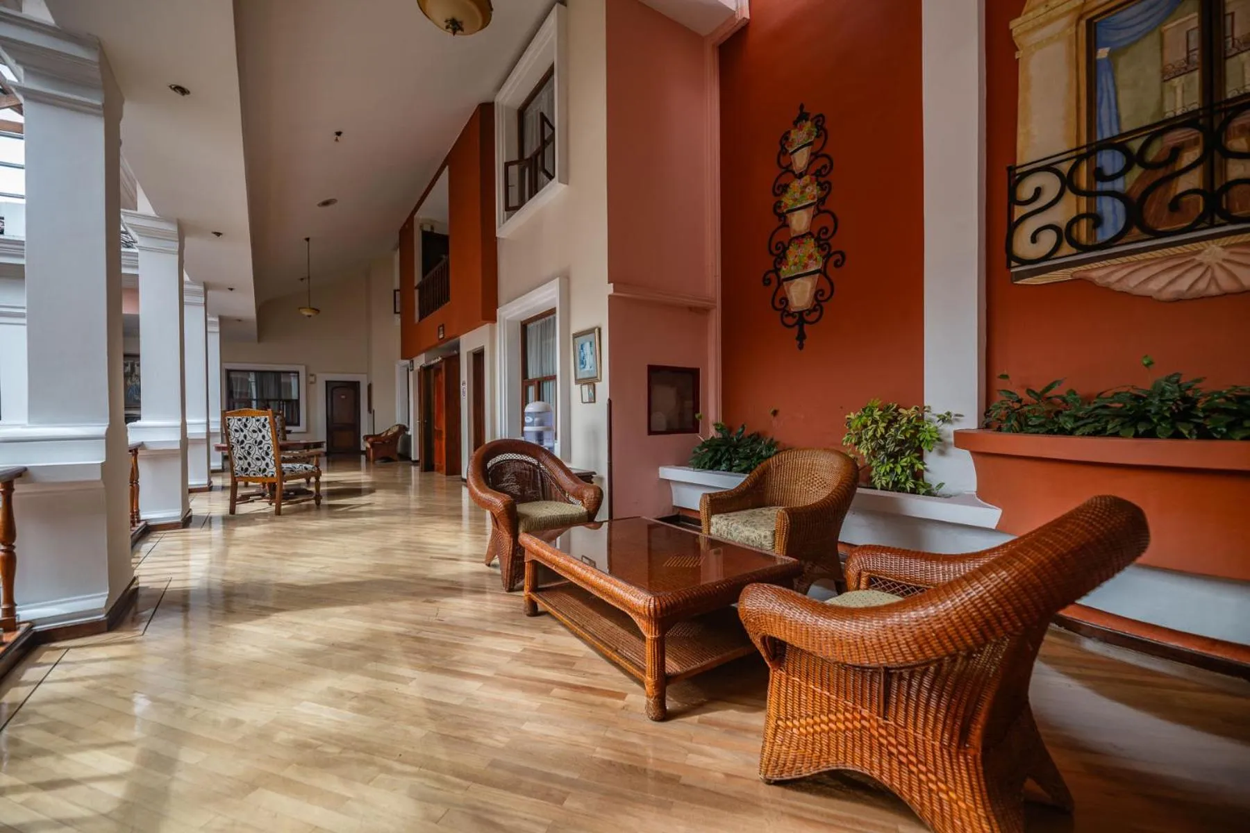 Seating area in Hotel Patio Andaluz