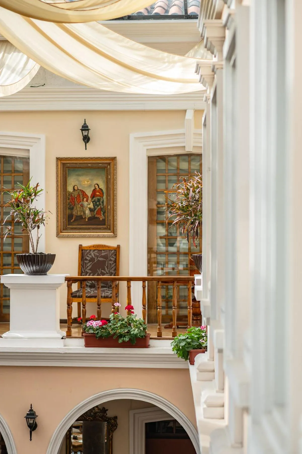 Decorative detail in Hotel Patio Andaluz