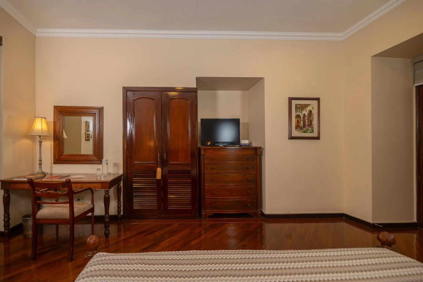 Bed in Hotel Patio Andaluz