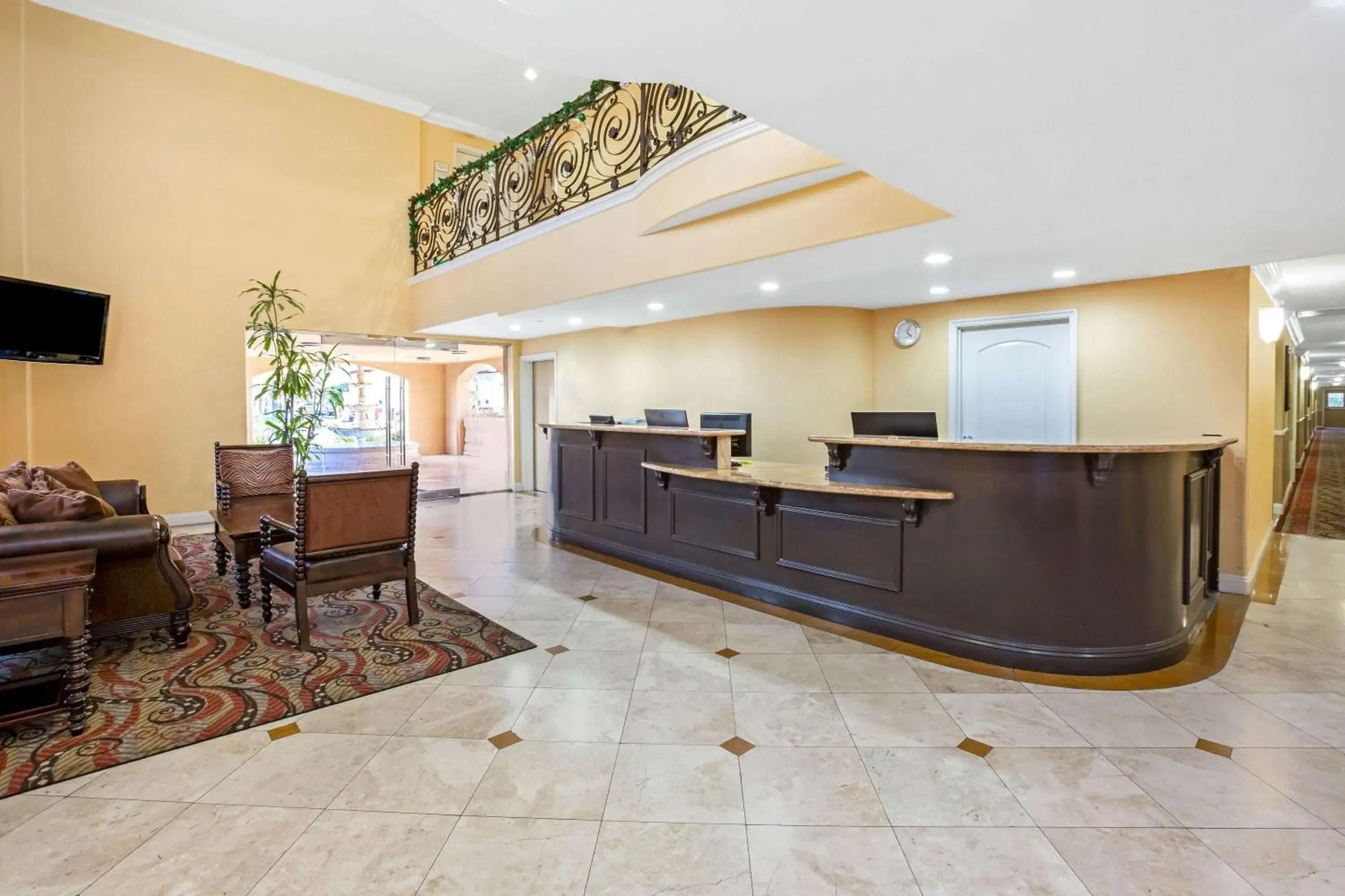Lobby or reception in La Quinta by Wyndham Moreno Valley Lobby or reception in La Quinta by Wyndham Moreno Valley