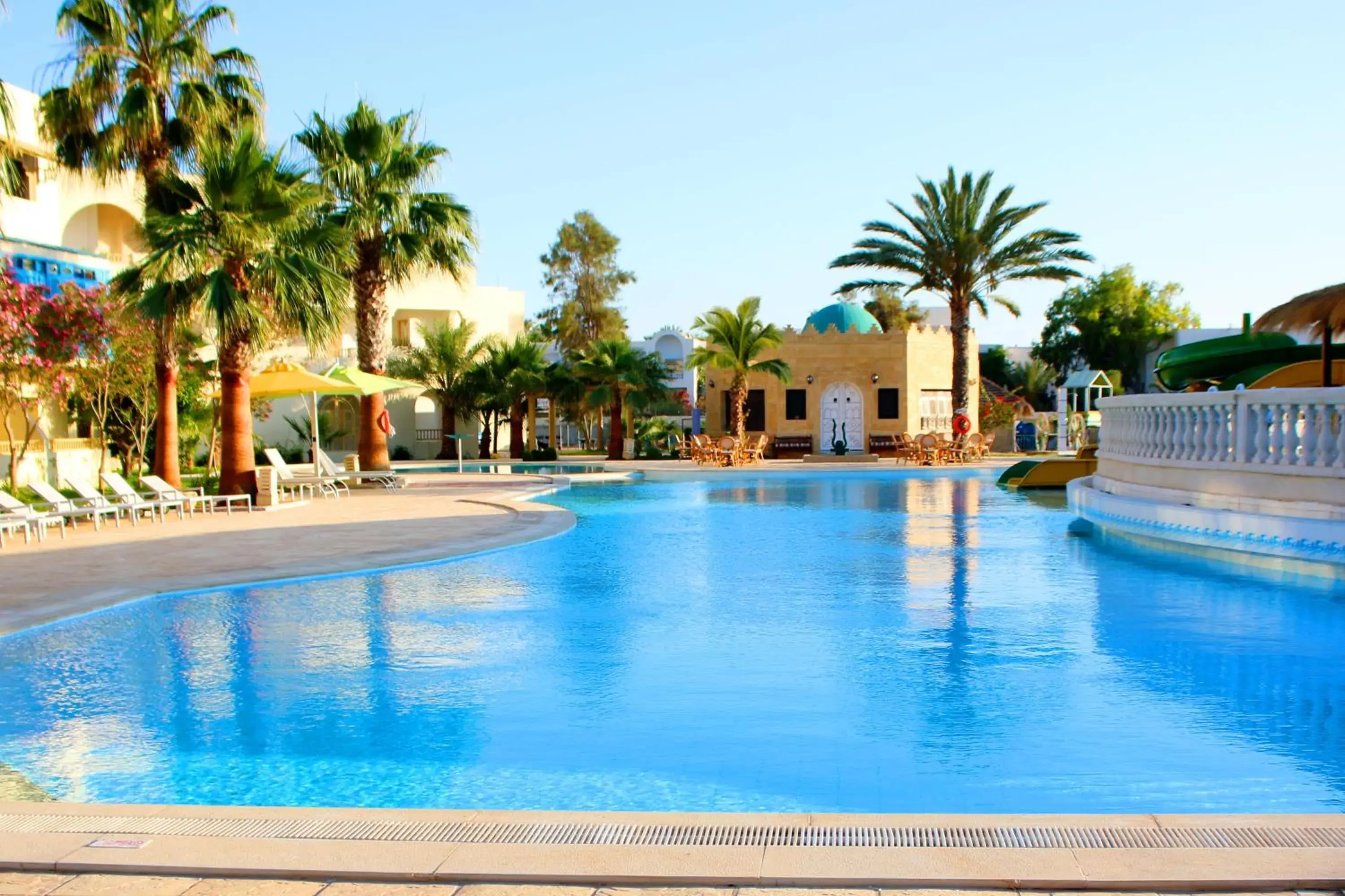 Swimming pool in The Ksar Djerba Charming Hotel & SPA Swimming pool in The Ksar Djerba Charming Hotel & SPA