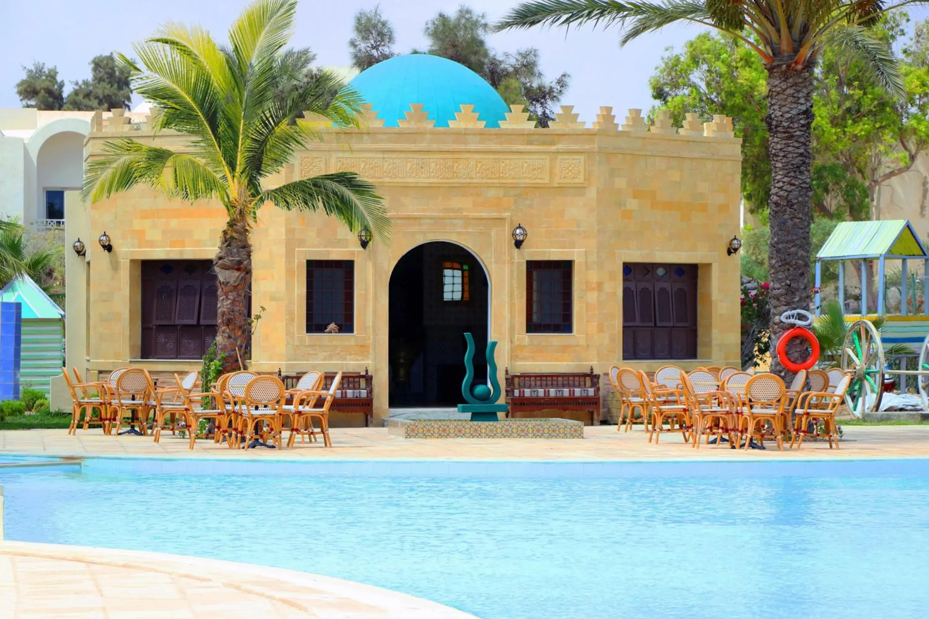 Property building in The Ksar Djerba Charming Hotel & SPA Property building in The Ksar Djerba Charming Hotel & SPA
