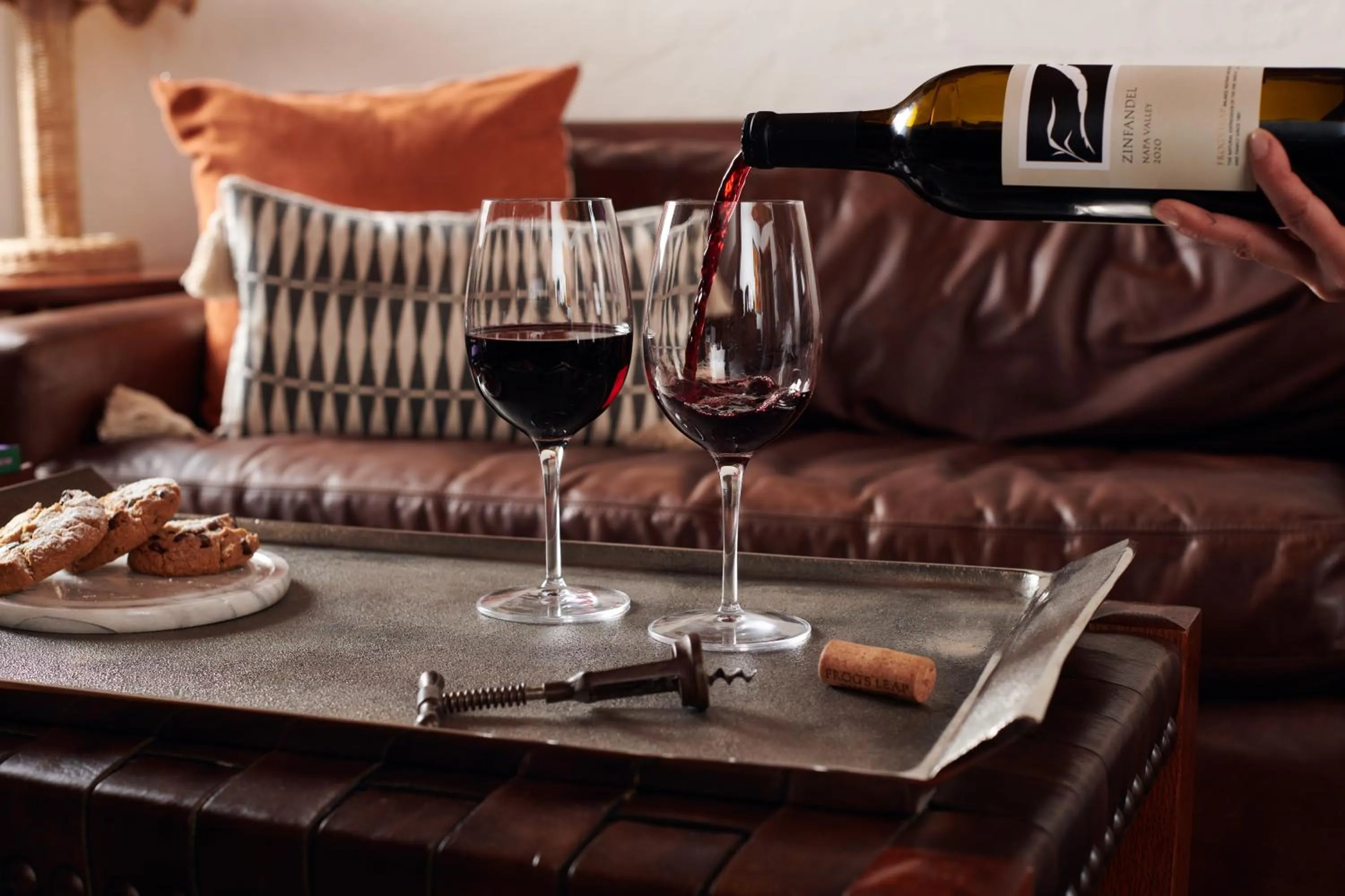 Food and drinks in Rancho Caymus Inn