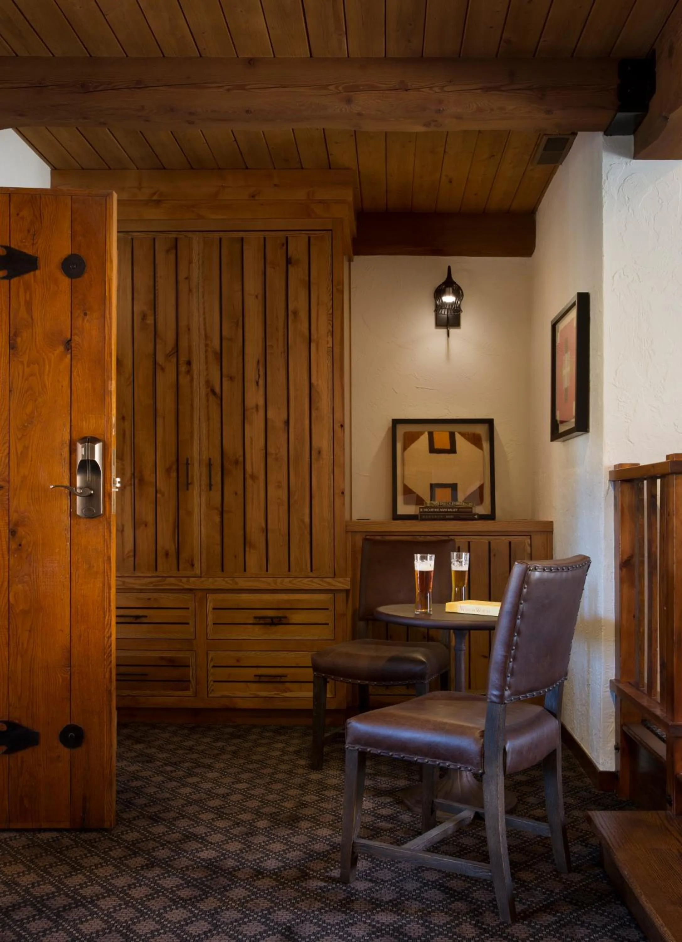 Seating area in Rancho Caymus Inn