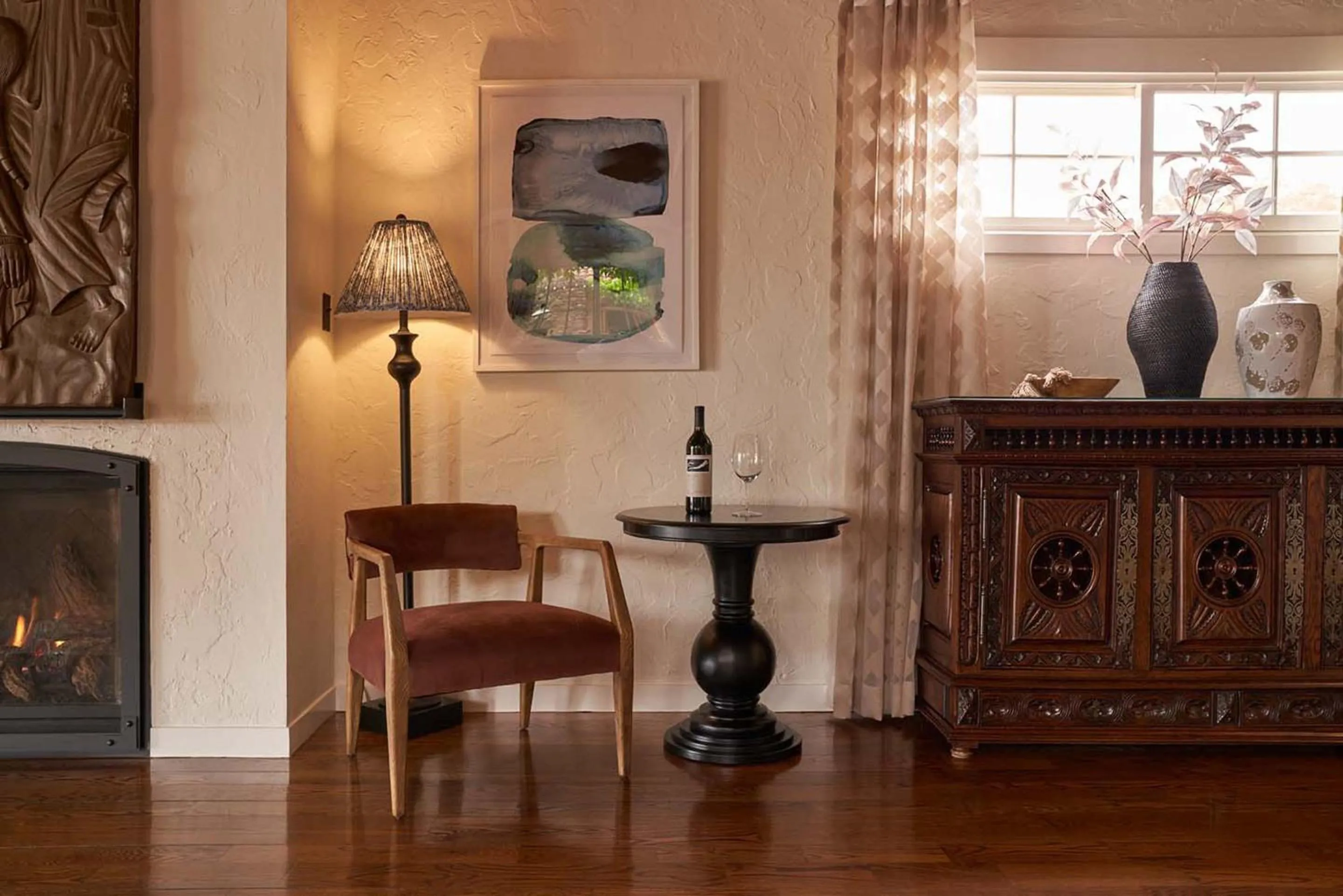 Lobby or reception in Rancho Caymus Inn