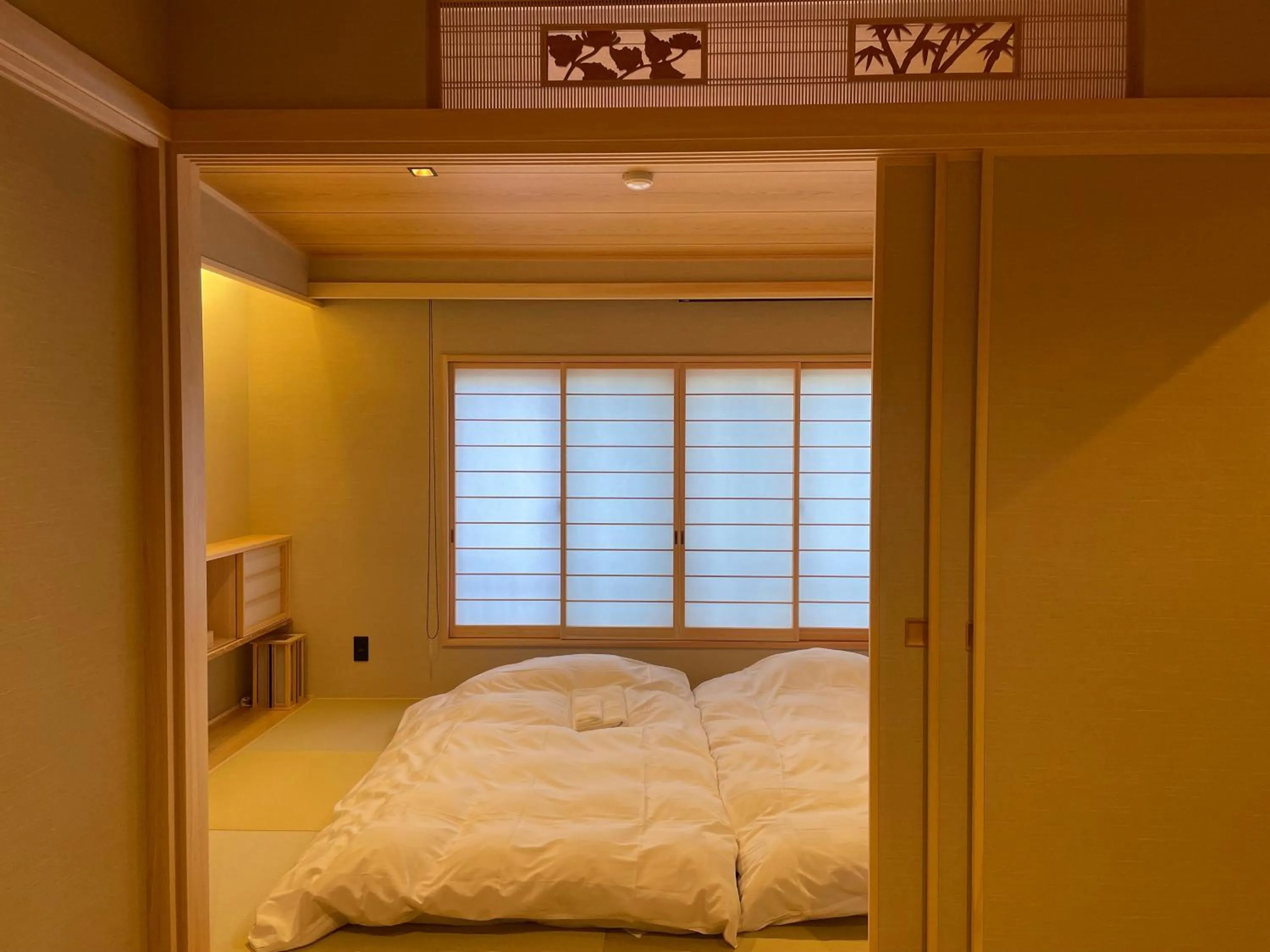 Area and facilities, Bed in Hotel Fukudaya