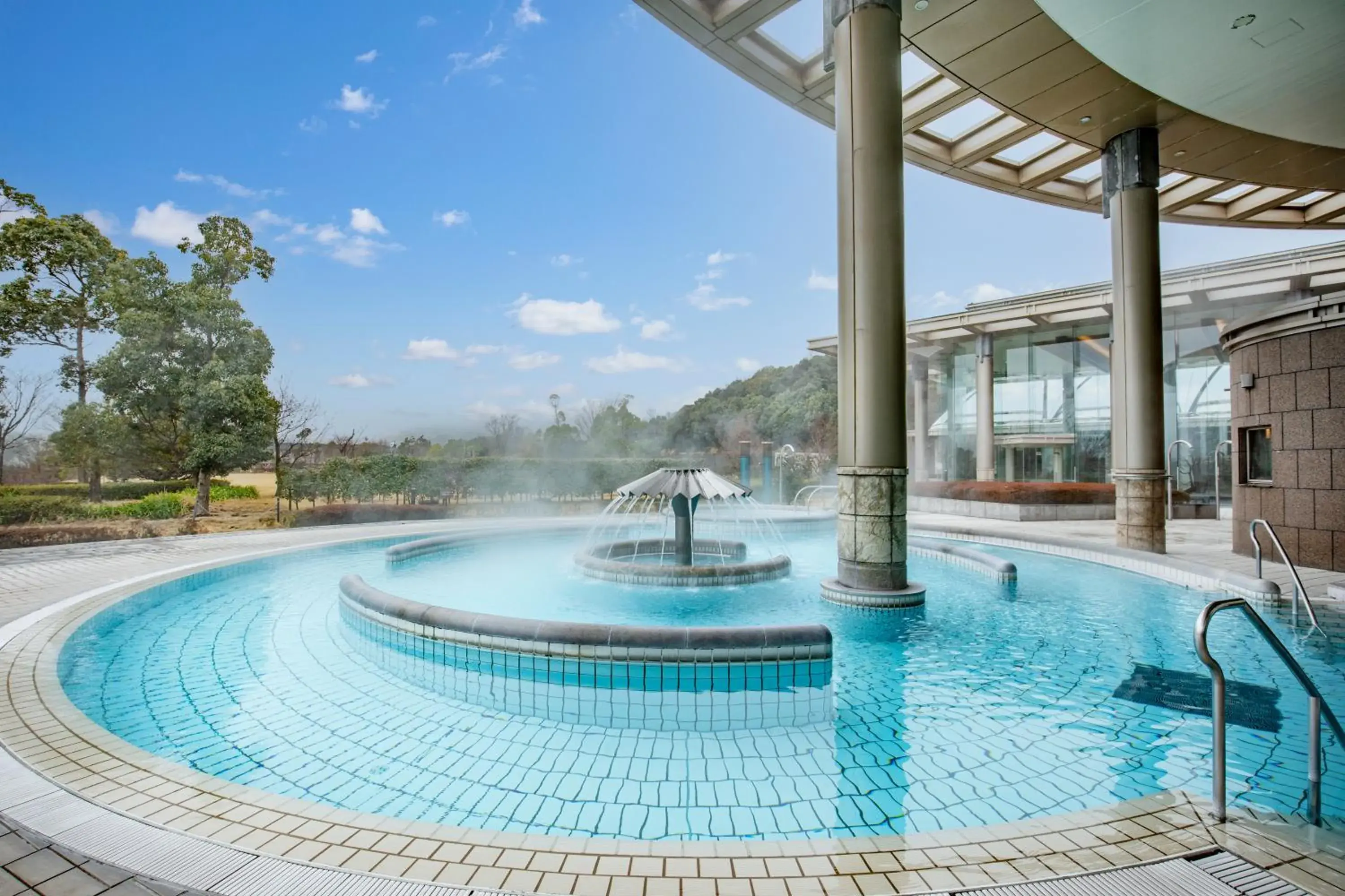 Pool view in Hilton Odawara Resort & Spa Pool view in Hilton Odawara Resort & Spa