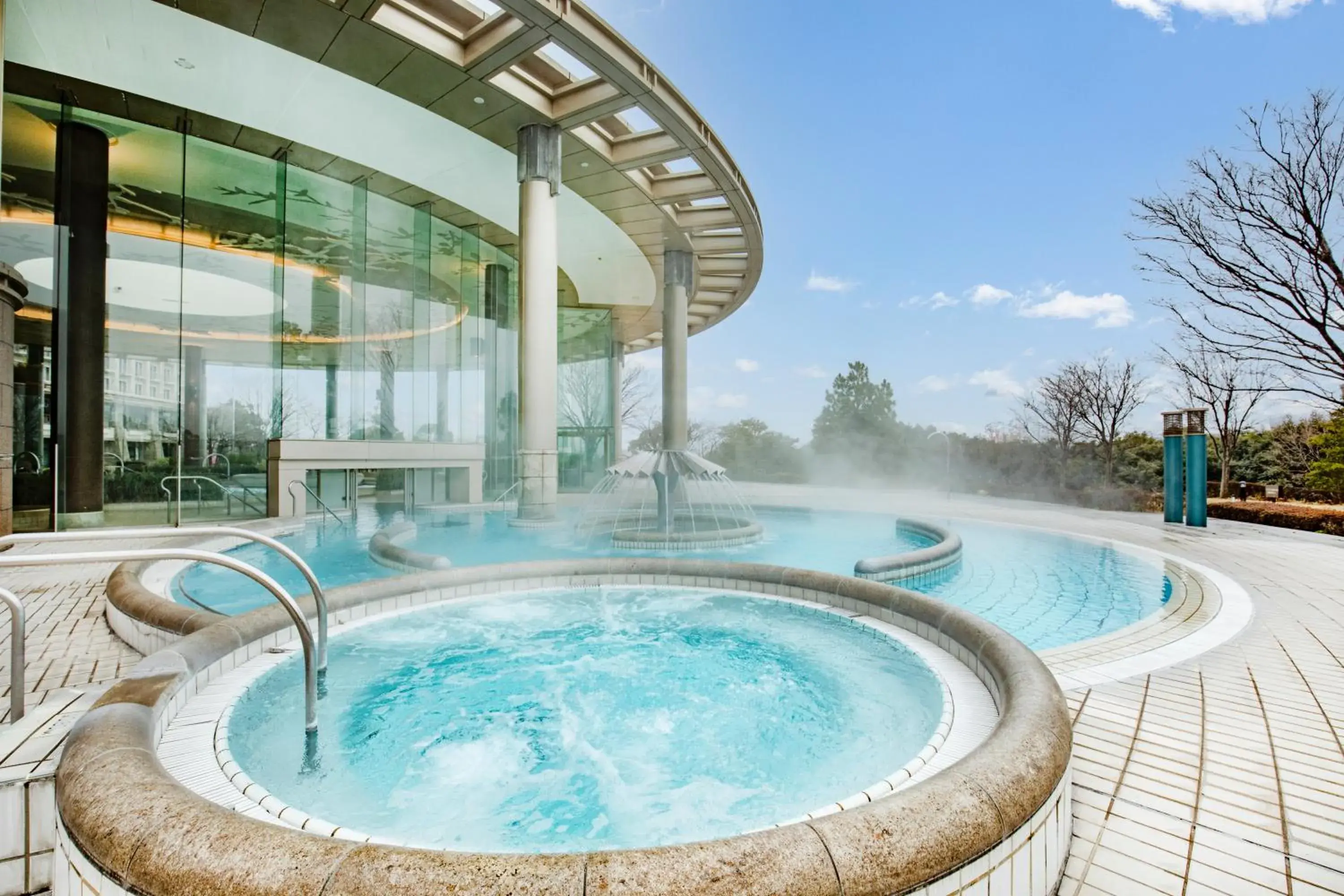 Pool view in Hilton Odawara Resort & Spa Pool view in Hilton Odawara Resort & Spa