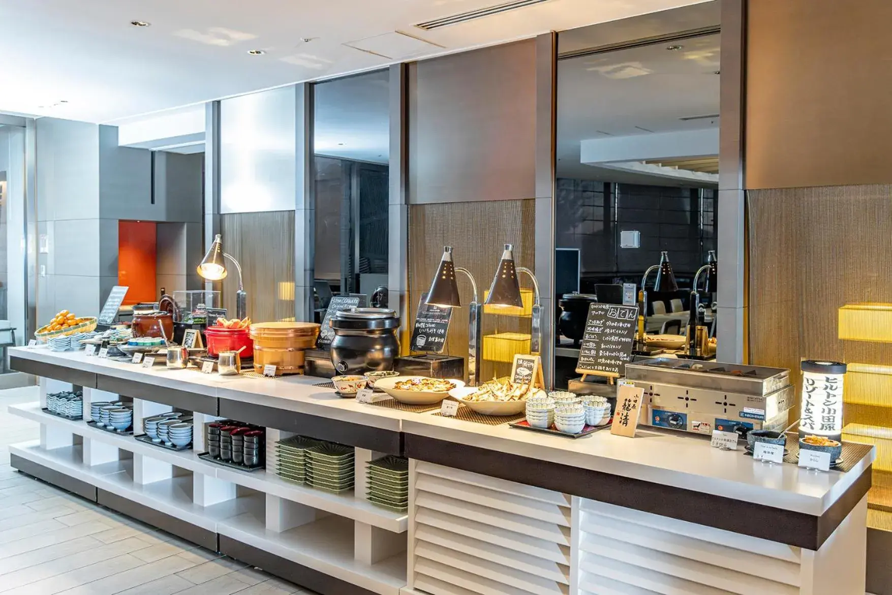 Buffet breakfast in Hilton Odawara Resort & Spa Buffet breakfast in Hilton Odawara Resort & Spa