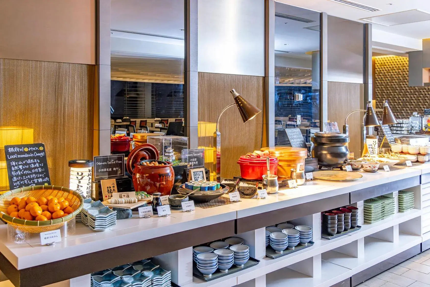 Buffet breakfast in Hilton Odawara Resort & Spa Buffet breakfast in Hilton Odawara Resort & Spa