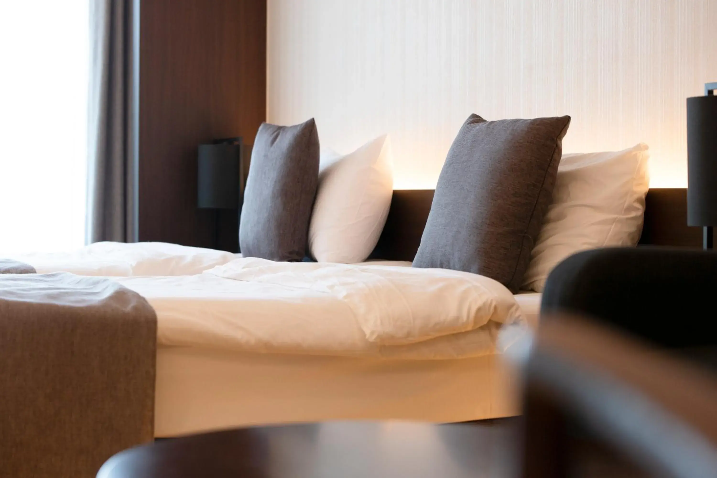 Bed in The Qube Resort Jeju Bed in The Qube Resort Jeju