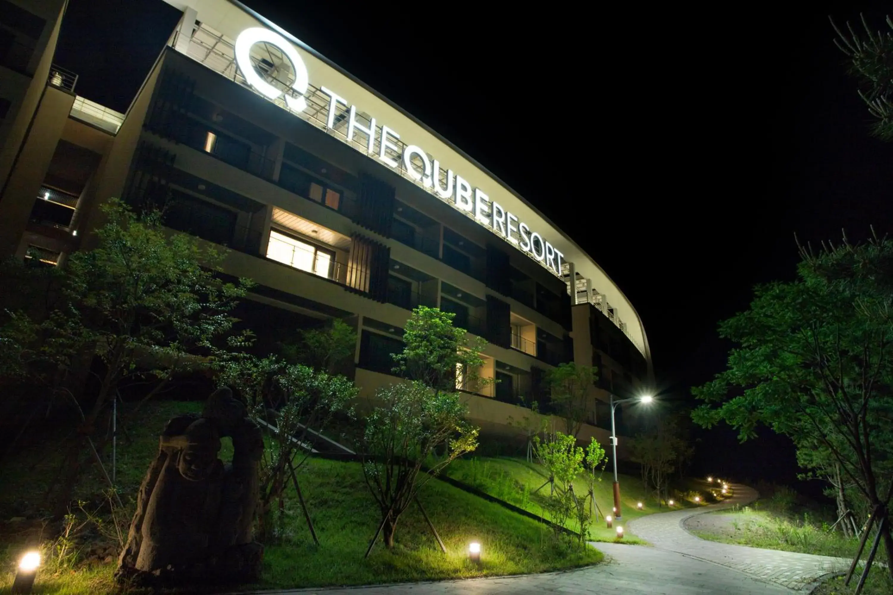 Property building in The Qube Resort Jeju Property building in The Qube Resort Jeju