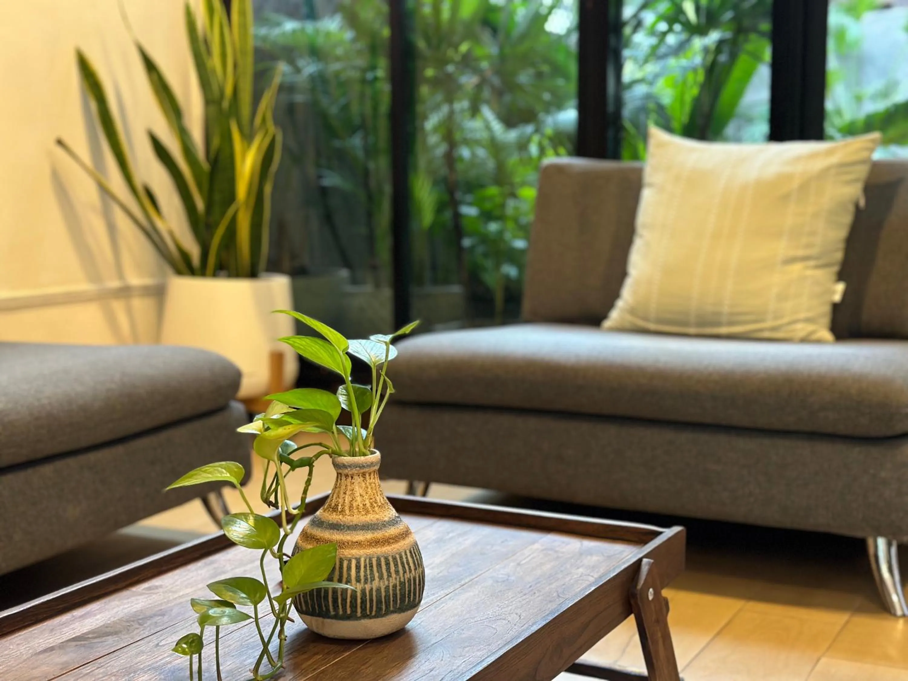 Seating area in The Peaberry Boutique Hotel