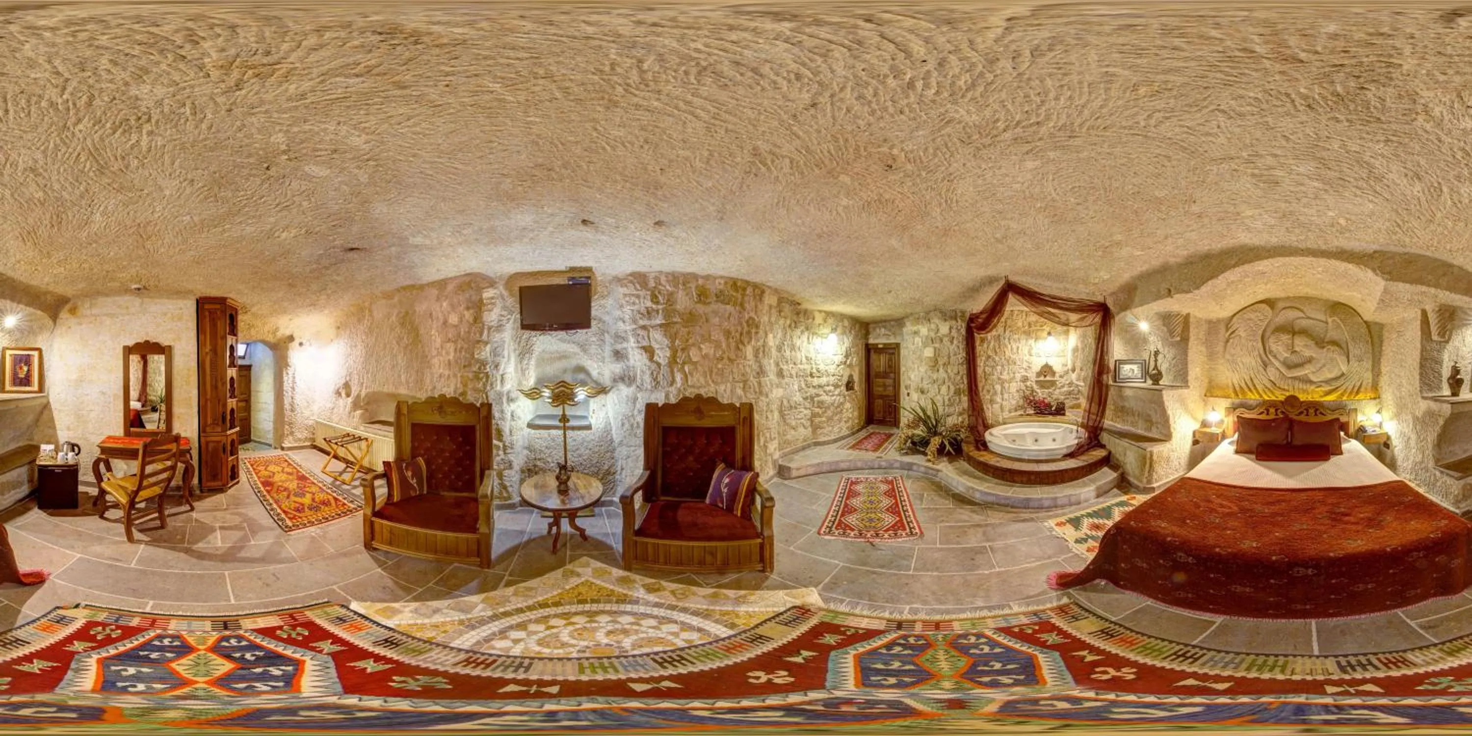 Bedroom, Bed in Miras Hotel