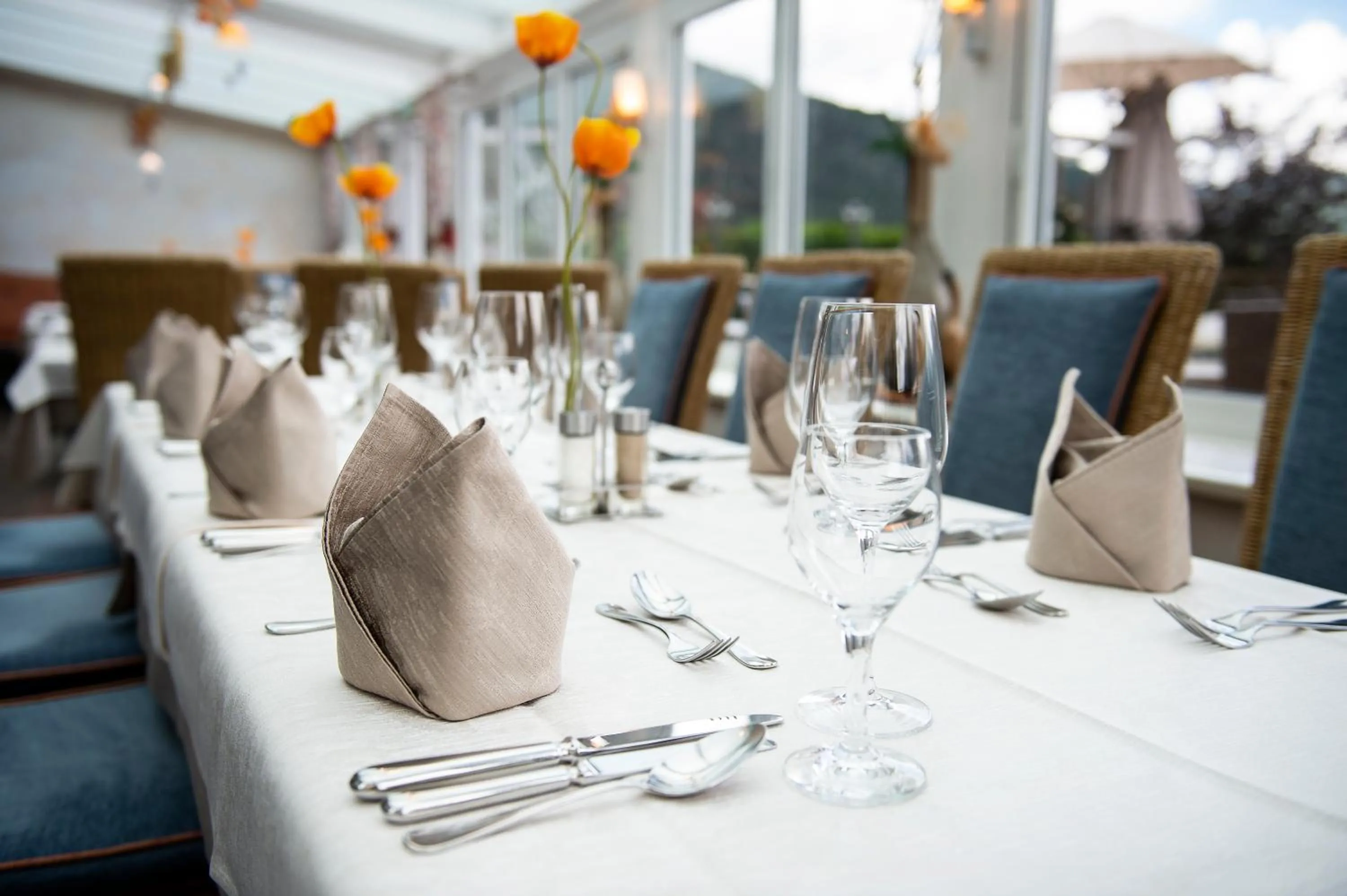 Restaurant/places to eat in Hotel Hubertushof