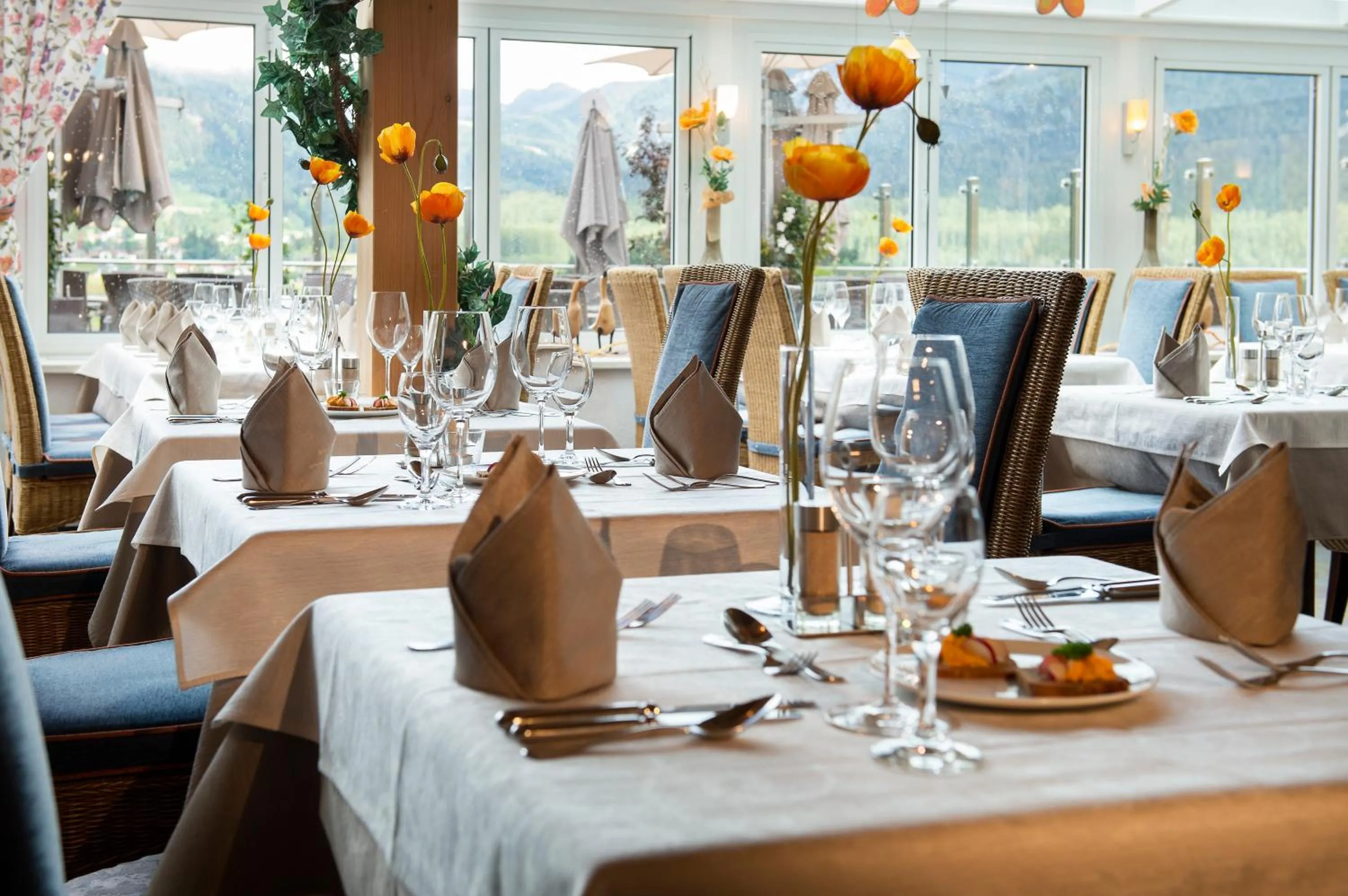 Restaurant/places to eat in Hotel Hubertushof
