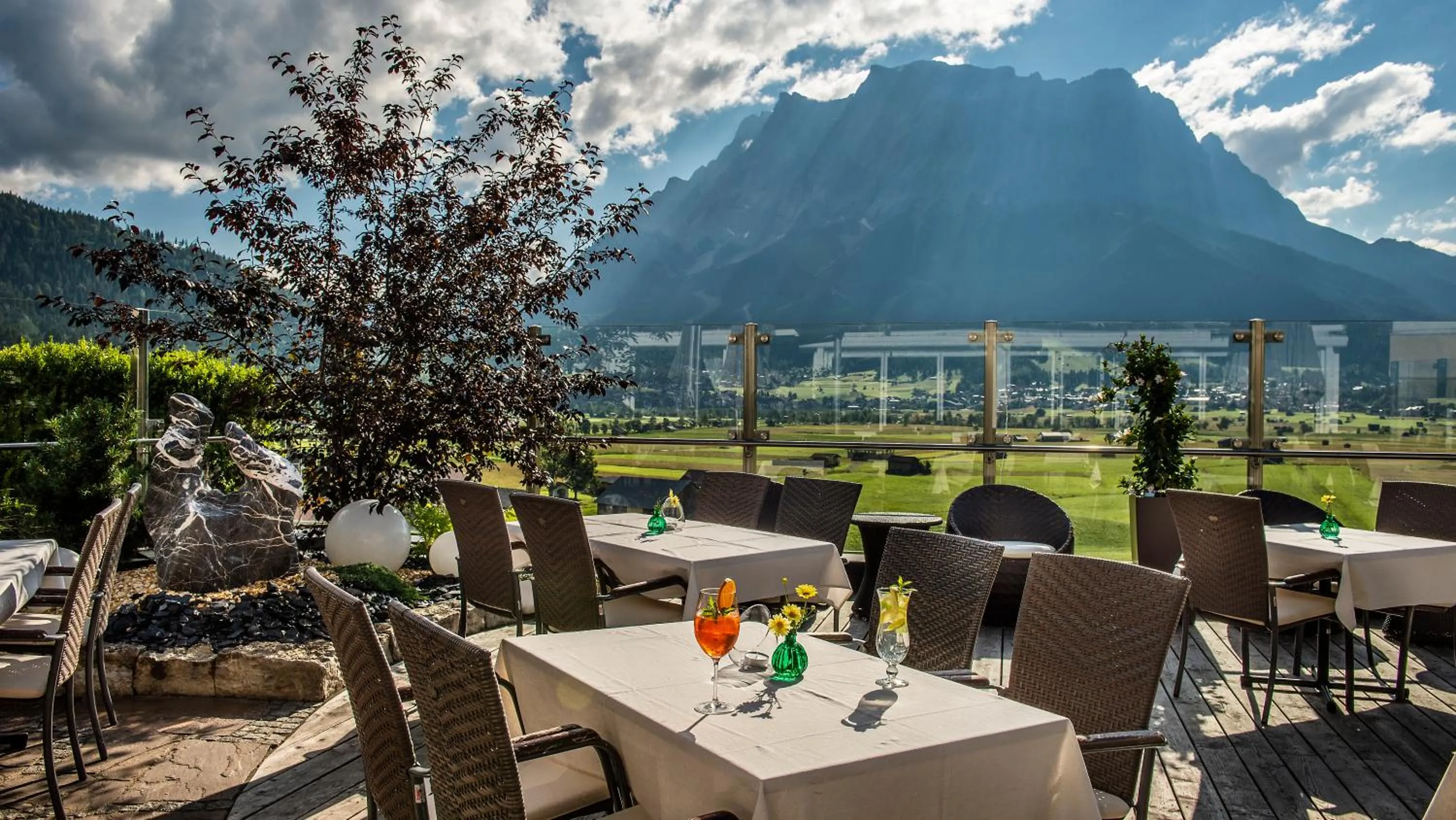 Balcony/Terrace in Hotel Hubertushof