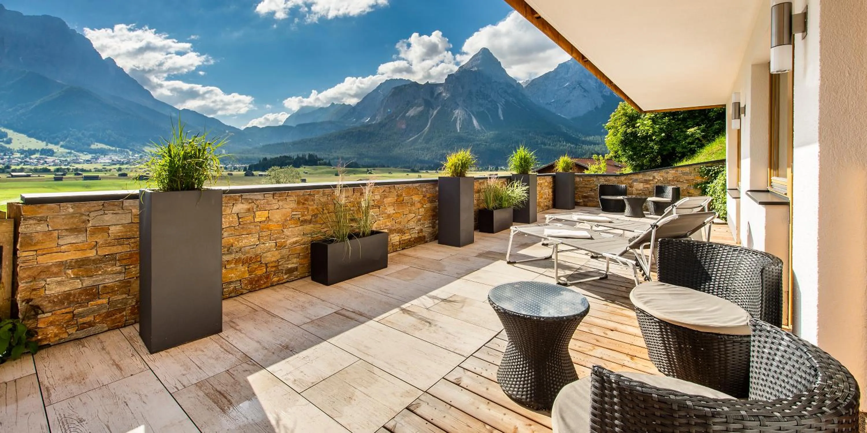 Balcony/Terrace in Hotel Hubertushof