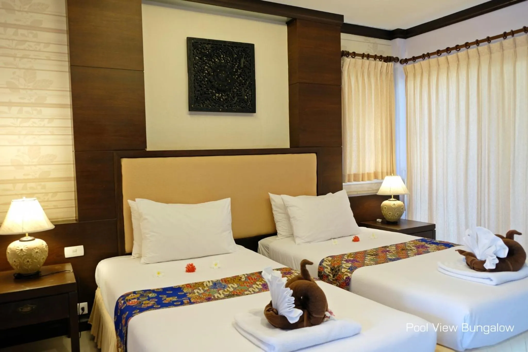 Bed in Andaman Lanta Resort - SHA Extra Plus