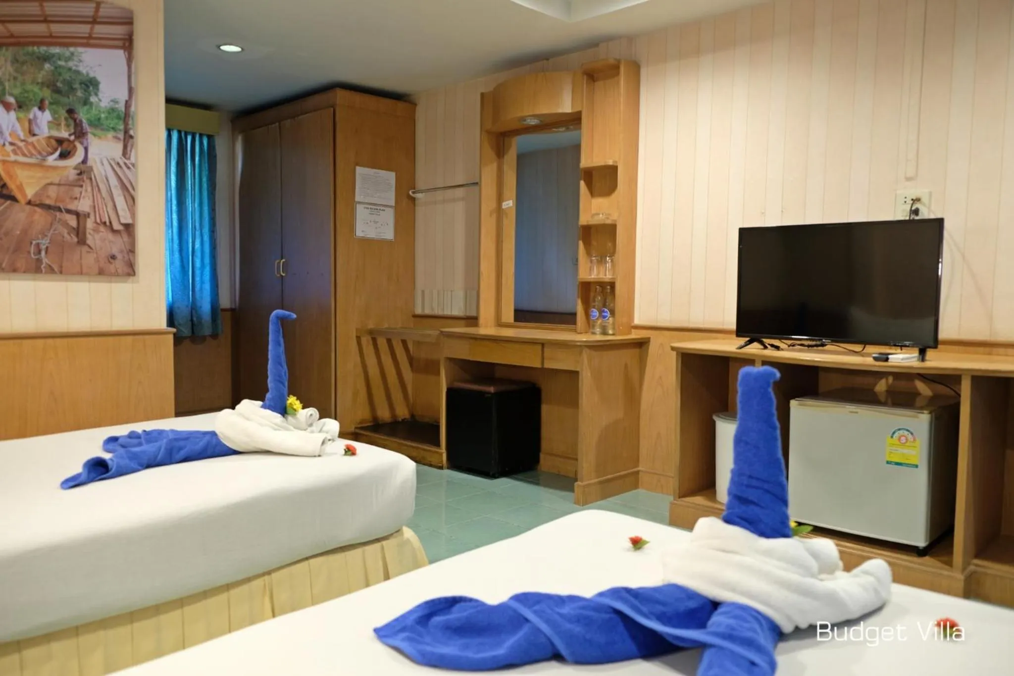 Bed in Andaman Lanta Resort - SHA Extra Plus
