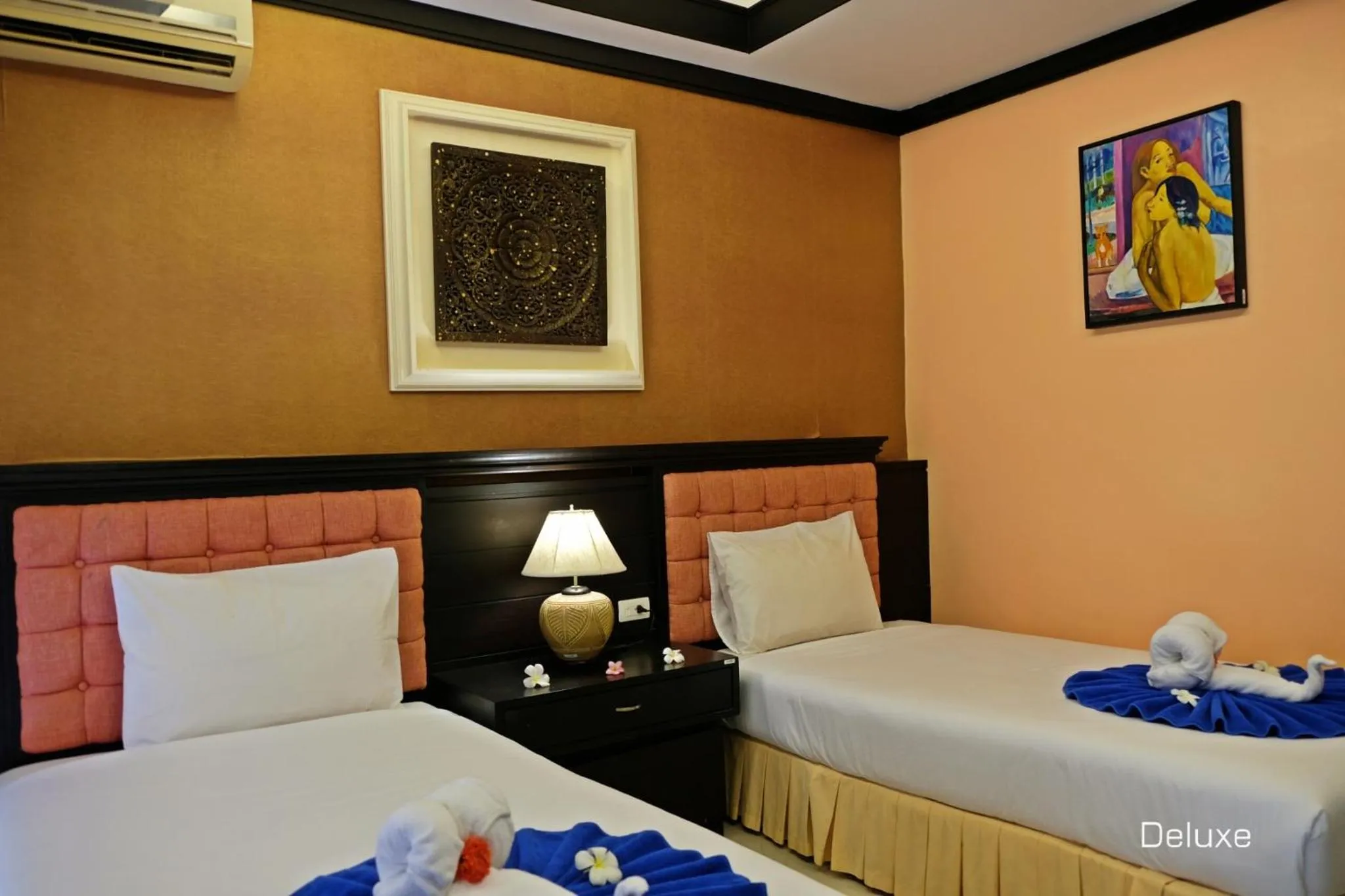Bed in Andaman Lanta Resort - SHA Extra Plus