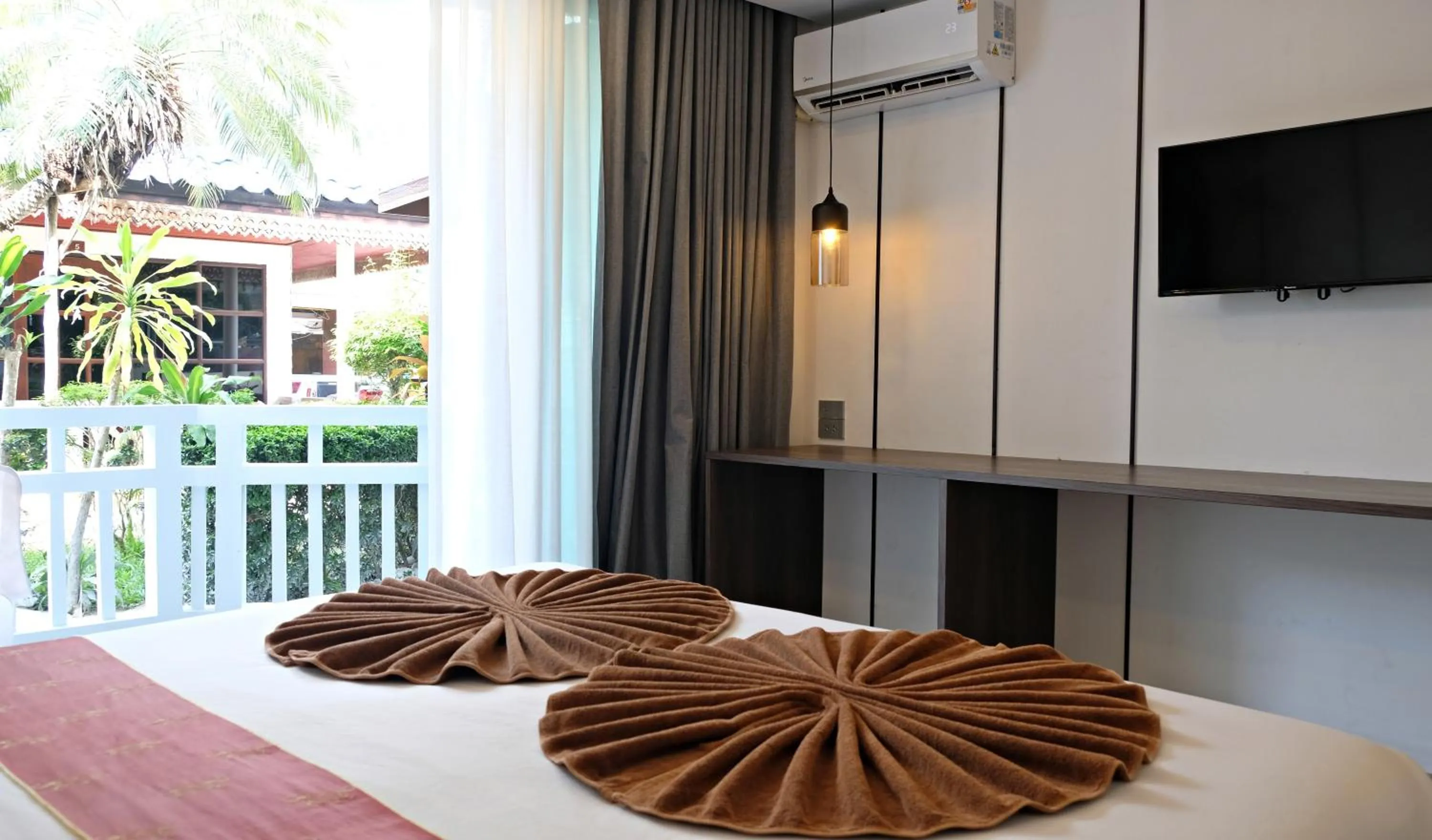 Bed in Andaman Lanta Resort - SHA Extra Plus