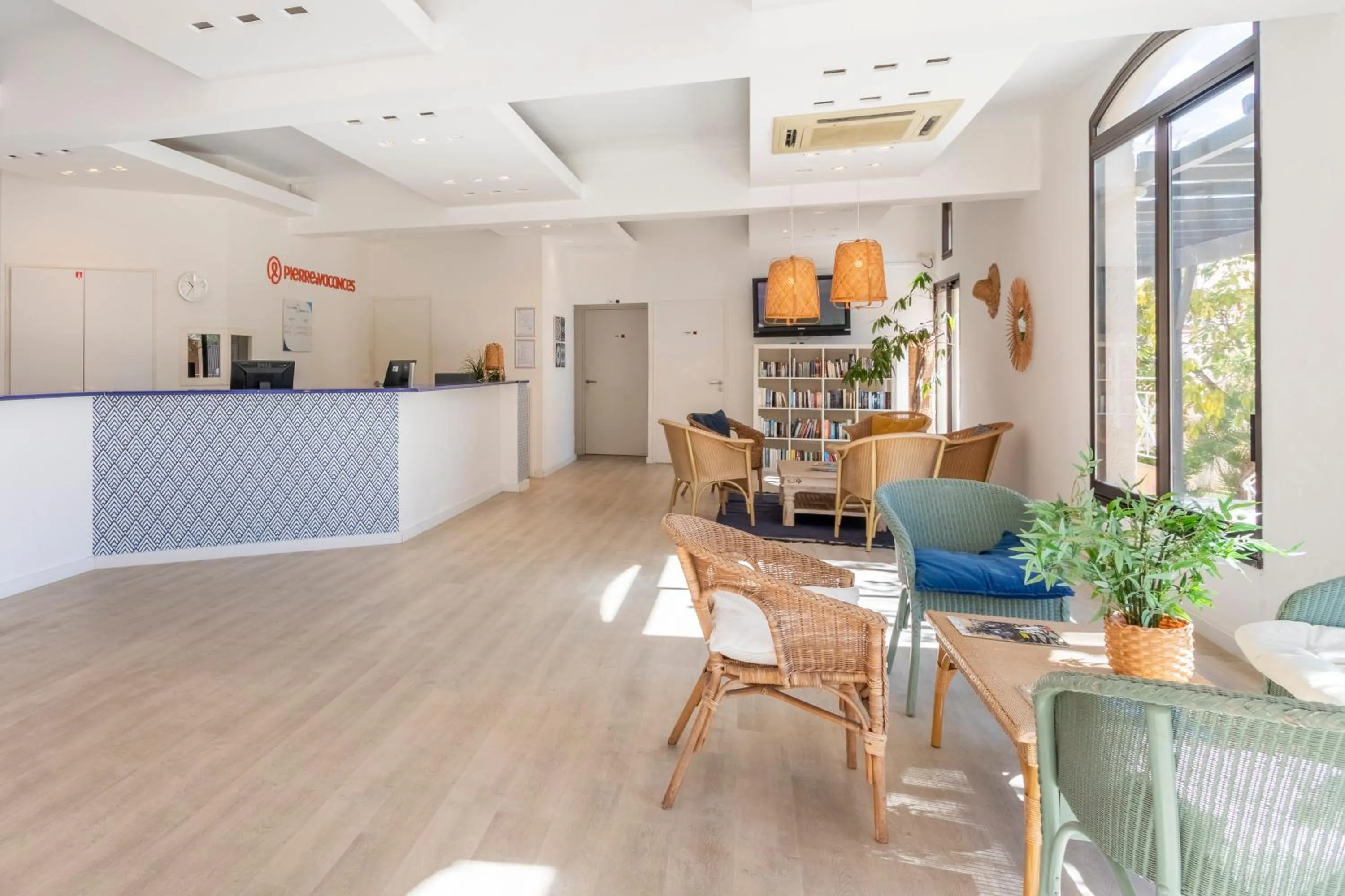 Seating area in Résidence Pierre & Vacances L’Anse De Pramousquier