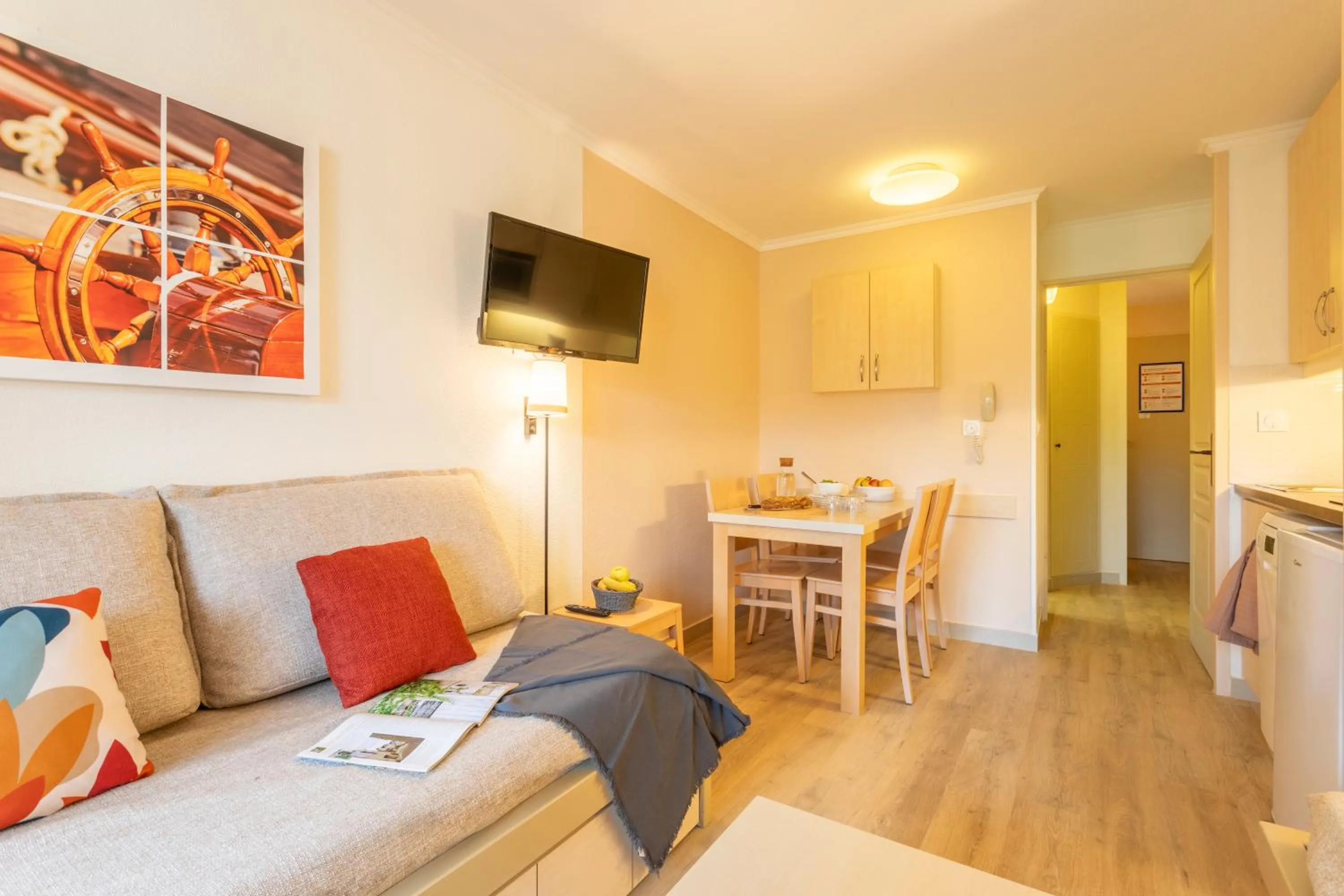 Bed in Résidence Pierre & Vacances L’Anse De Pramousquier