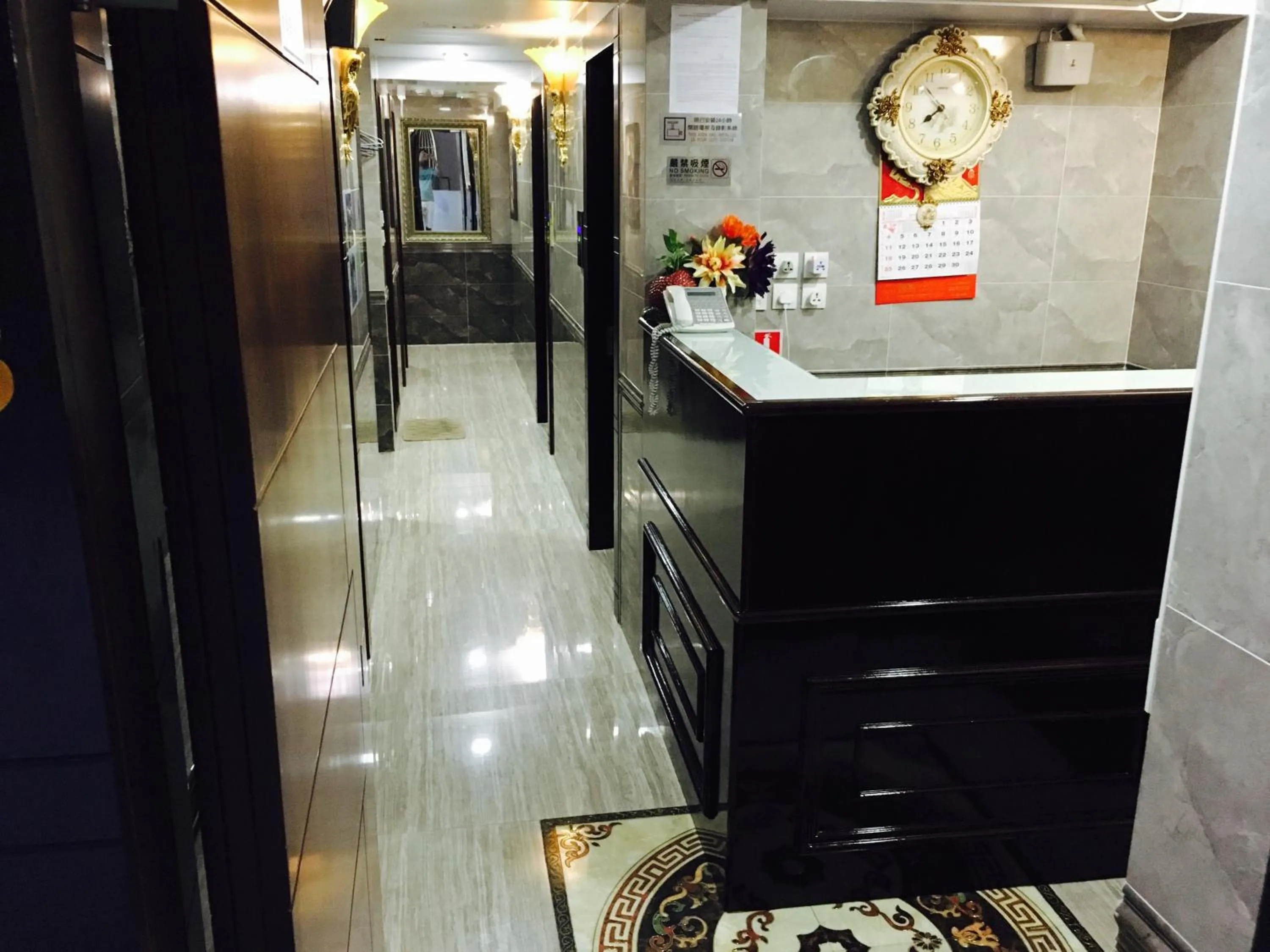 Lobby or reception in Victoria Inn