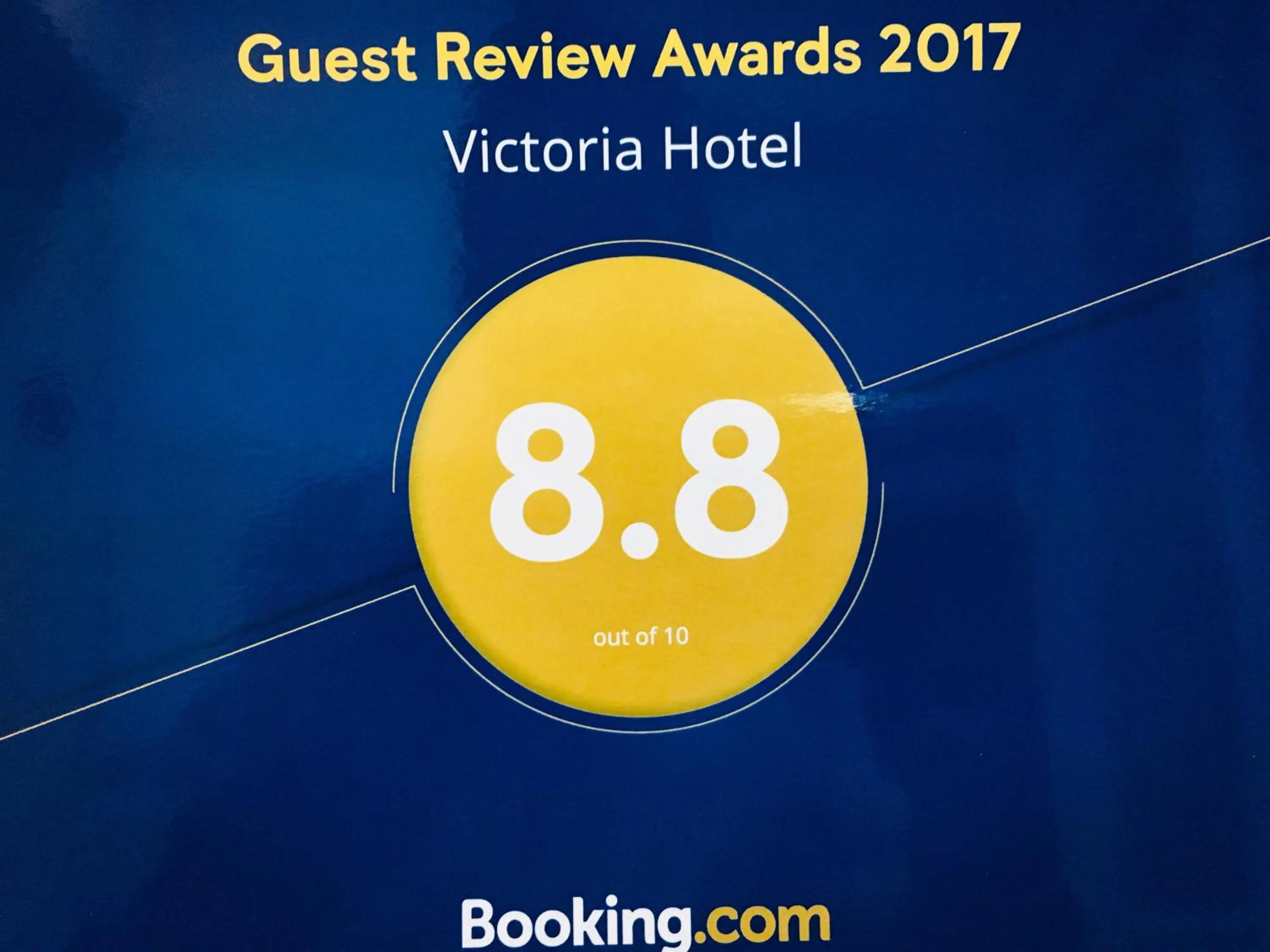 Certificate/Award in Victoria Inn