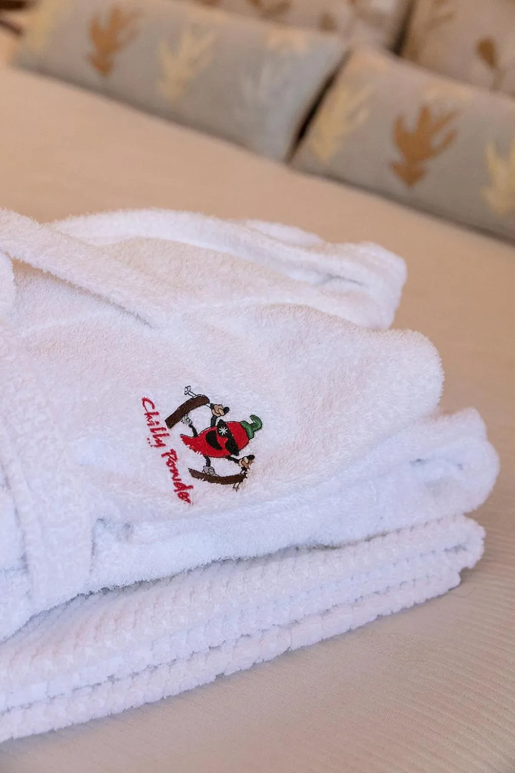 Bedroom, Bed in Hôtel et Chalet Au Coin Du Feu Chilly Powder