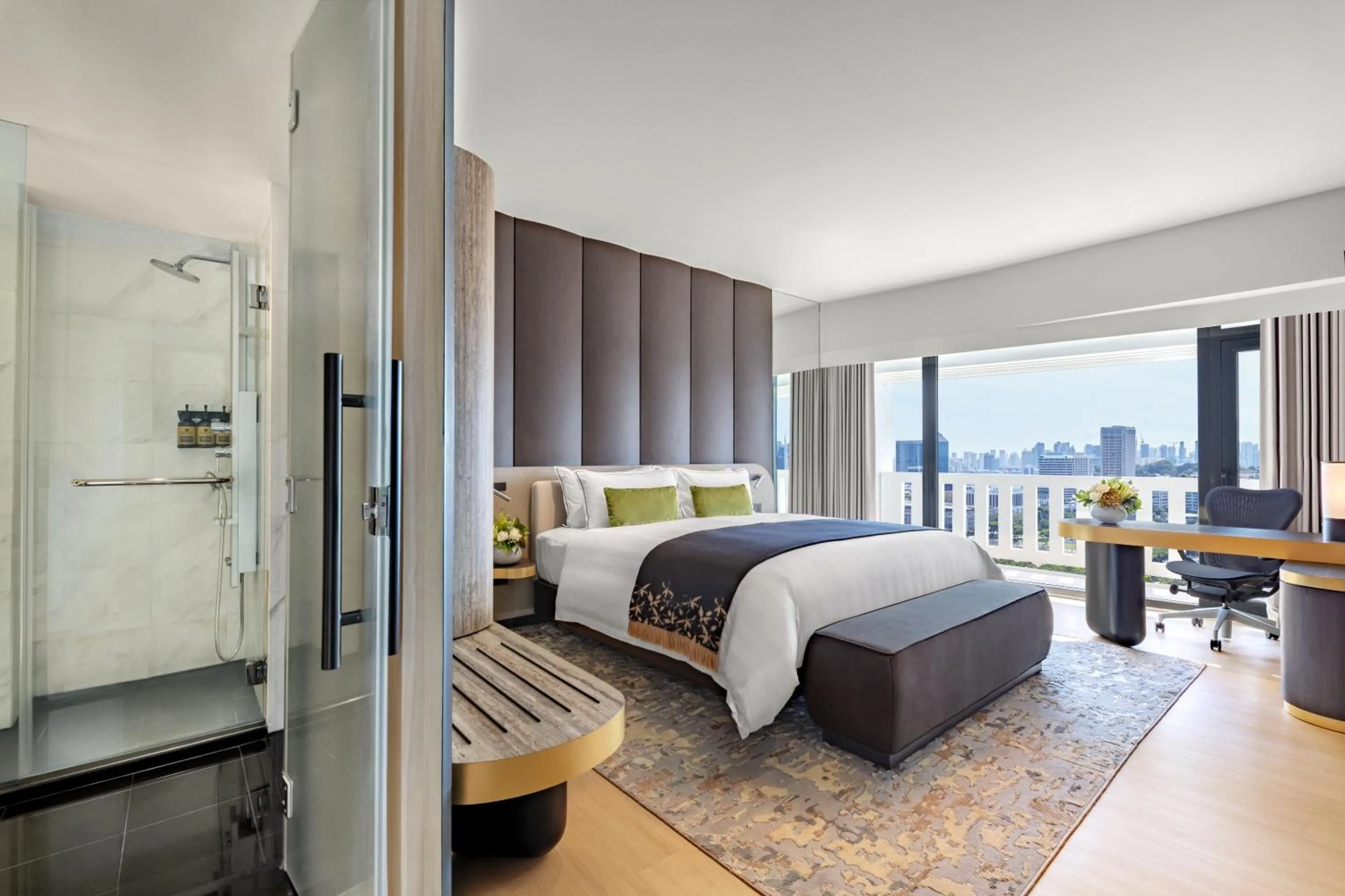 Bedroom, Bed in PARKROYAL COLLECTION Marina Bay, Singapore