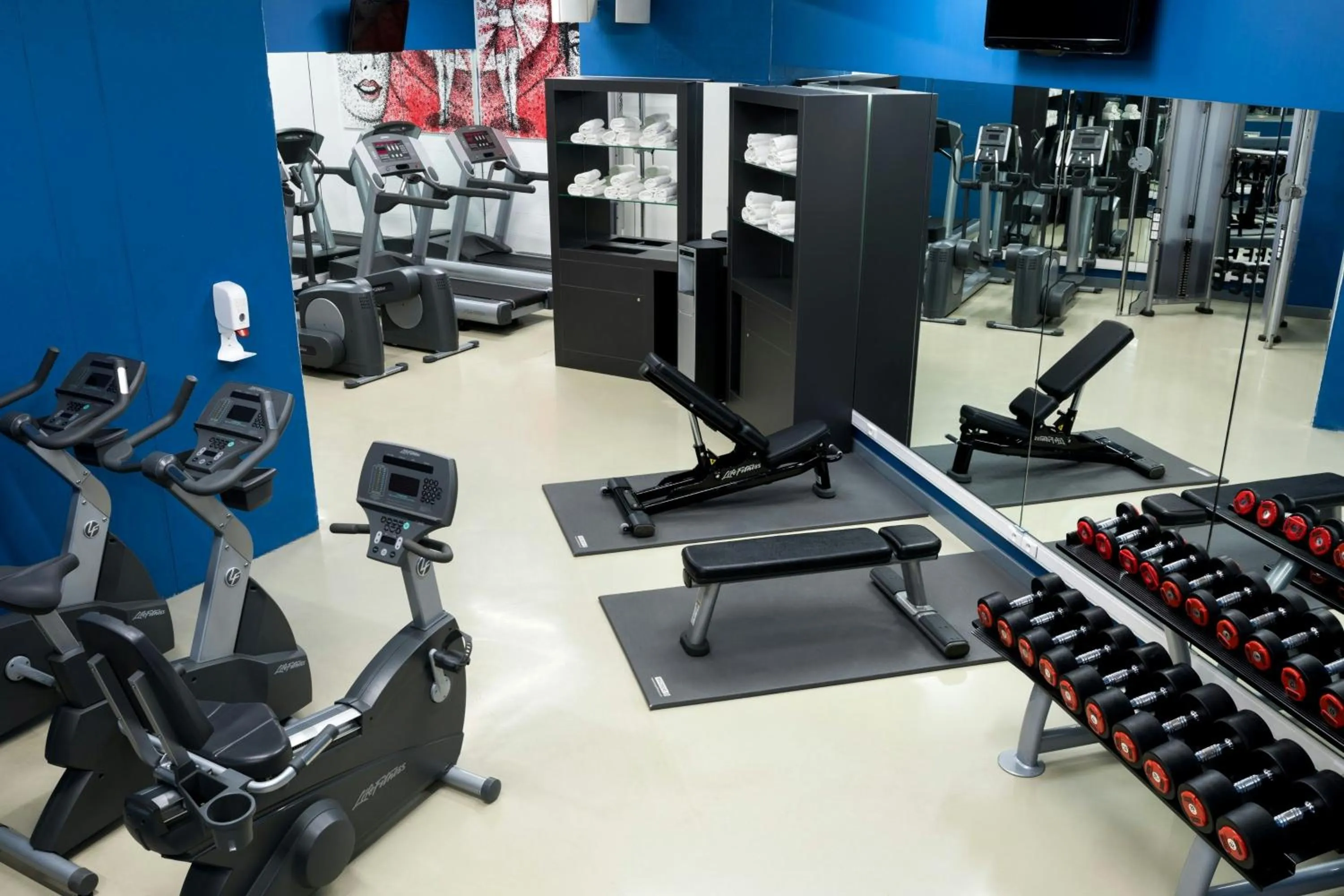 Fitness centre/facilities in Aloft Brussels Schuman